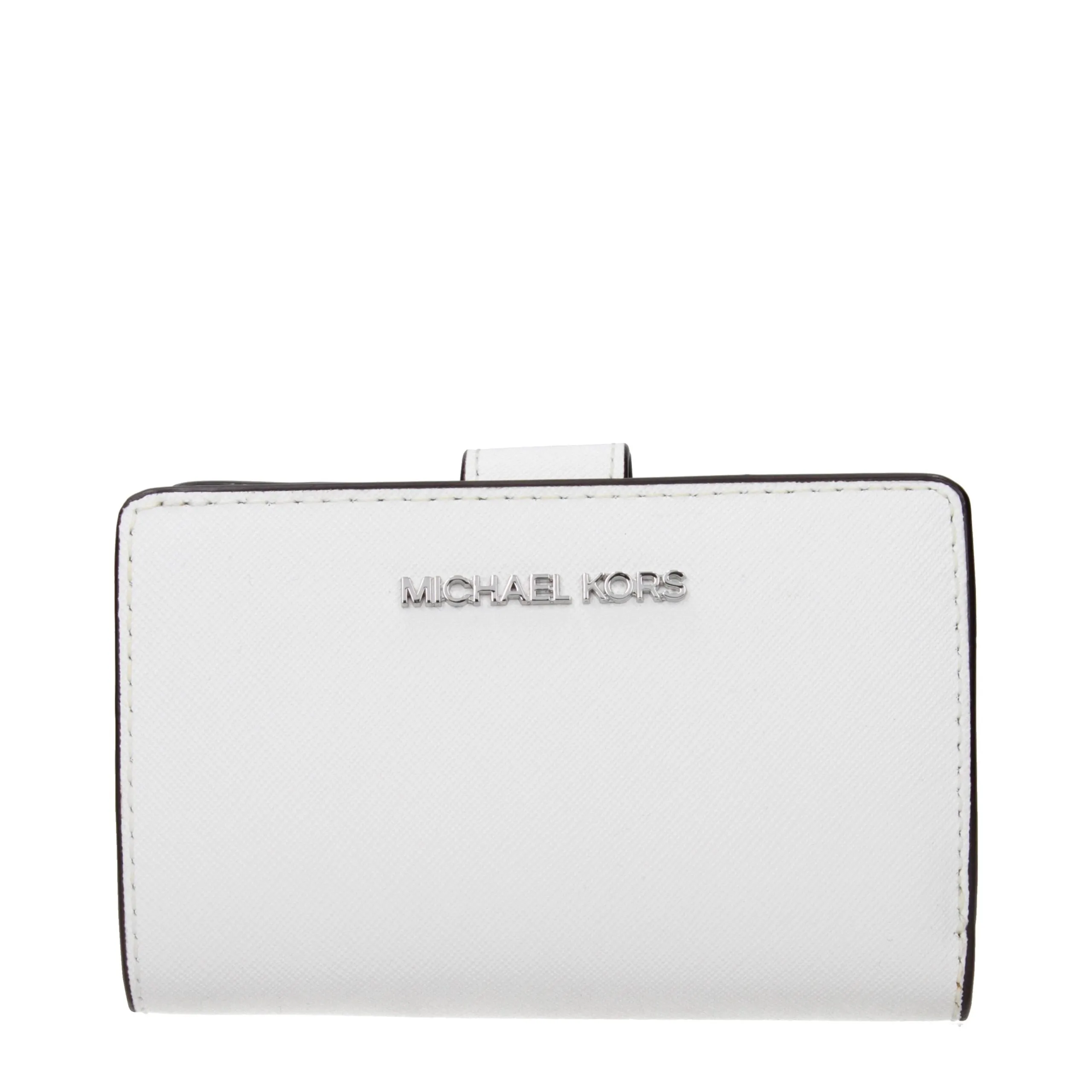 Michael Kors White Leather Wallet sold by Siebentaschen