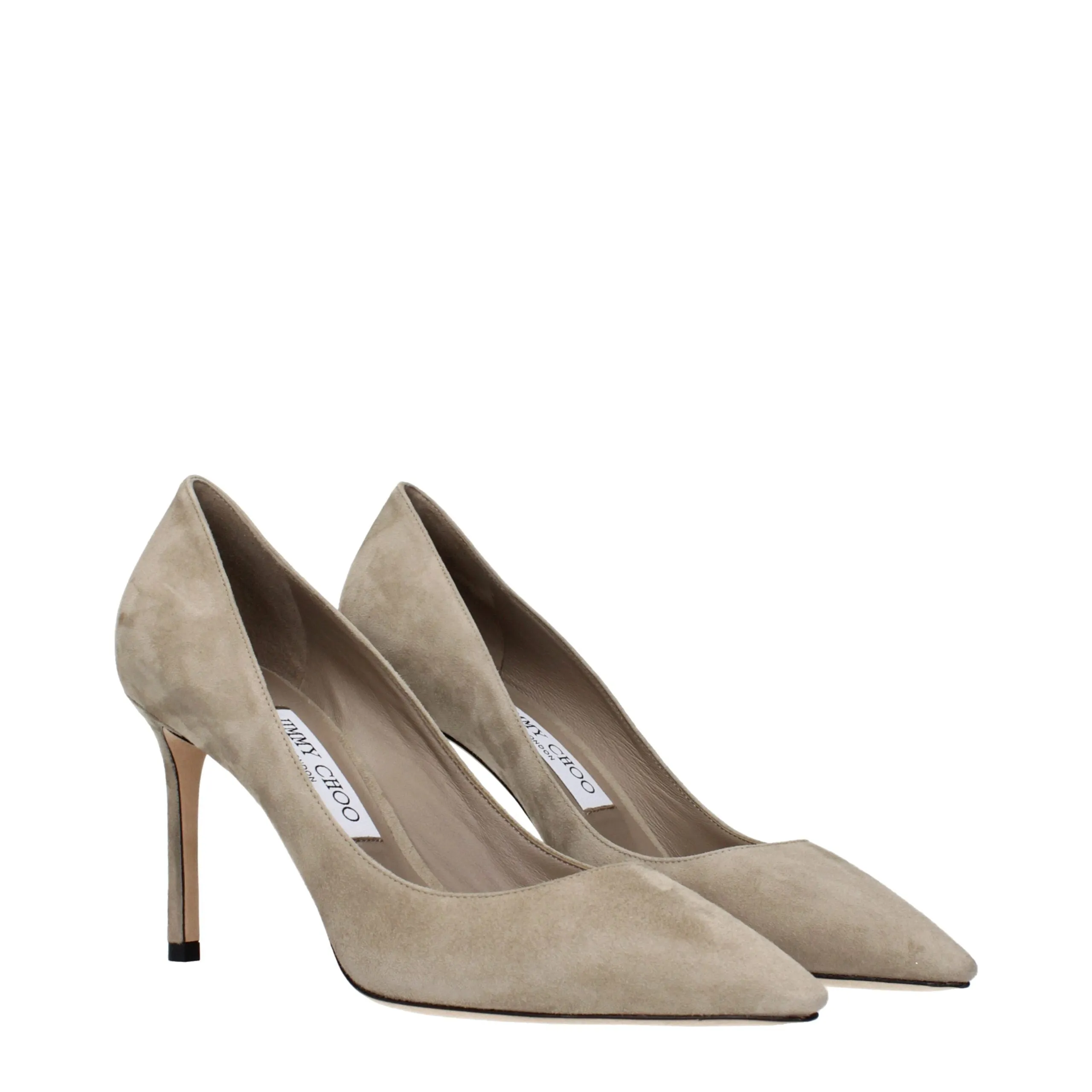 Jimmy Choo Gray Leather High Heel Pumps sold by Siebentaschen product image thumbnail 2