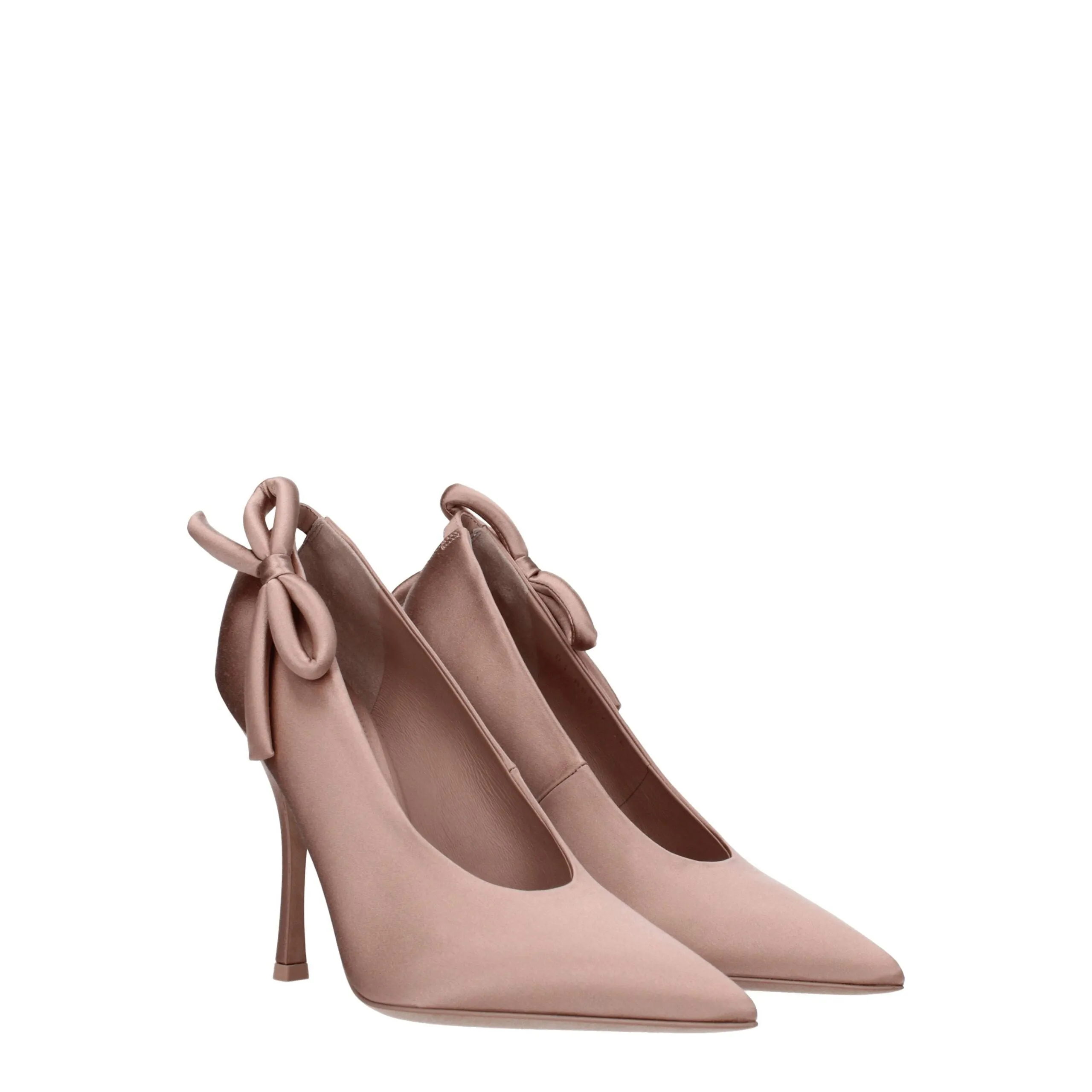 Valentino Garavani Pink Satin High Heel Pumps sold by Siebentaschen product image thumbnail 2