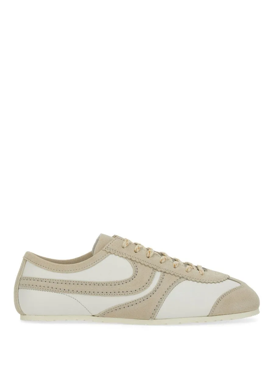 Dries Van Noten LEATHER SNEAKER sold by Siebentaschen