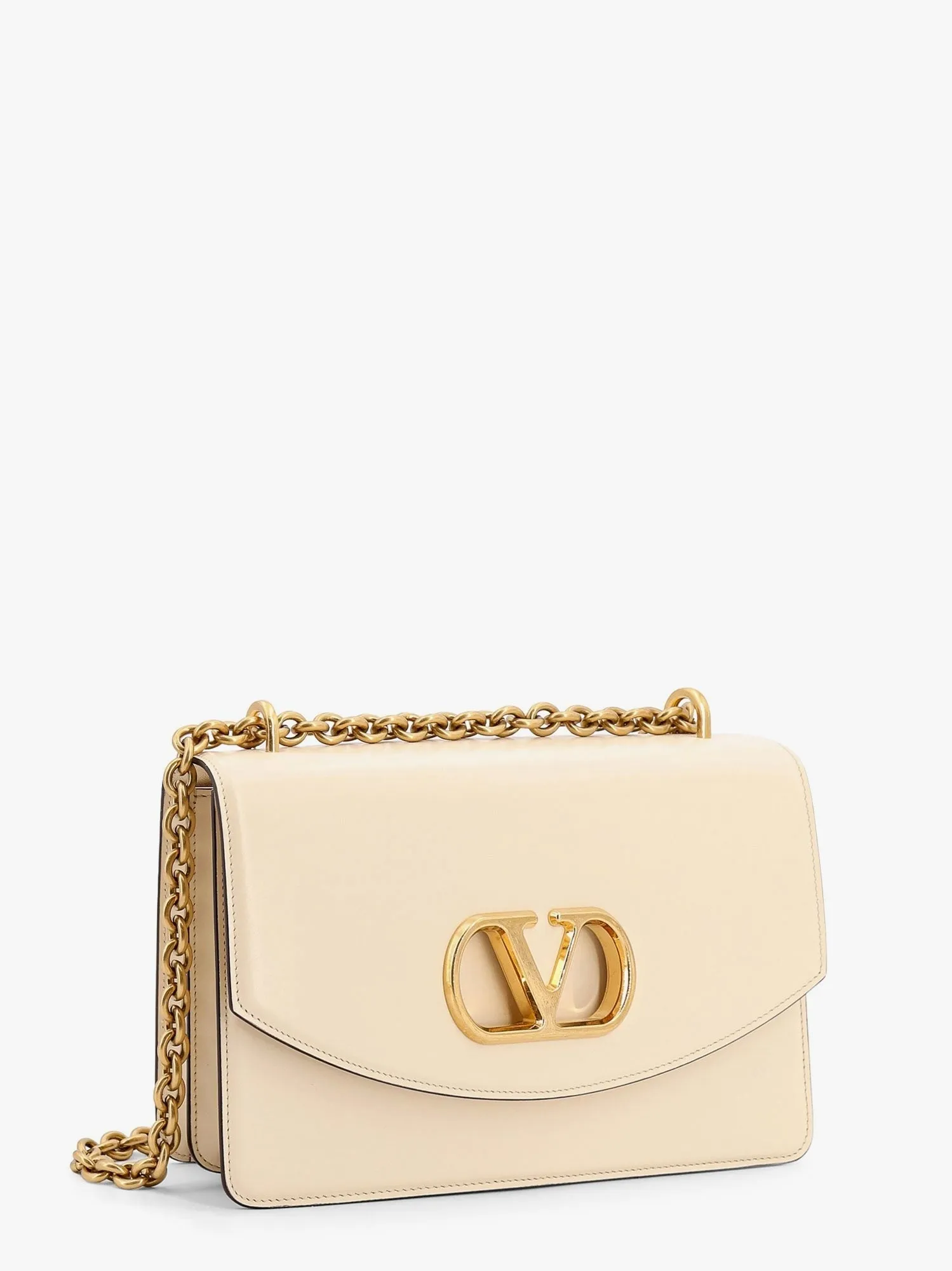 Valentino Garavani Vain leather shoulder bag with vlogo signature detail sold by Siebentaschen product image thumbnail 4
