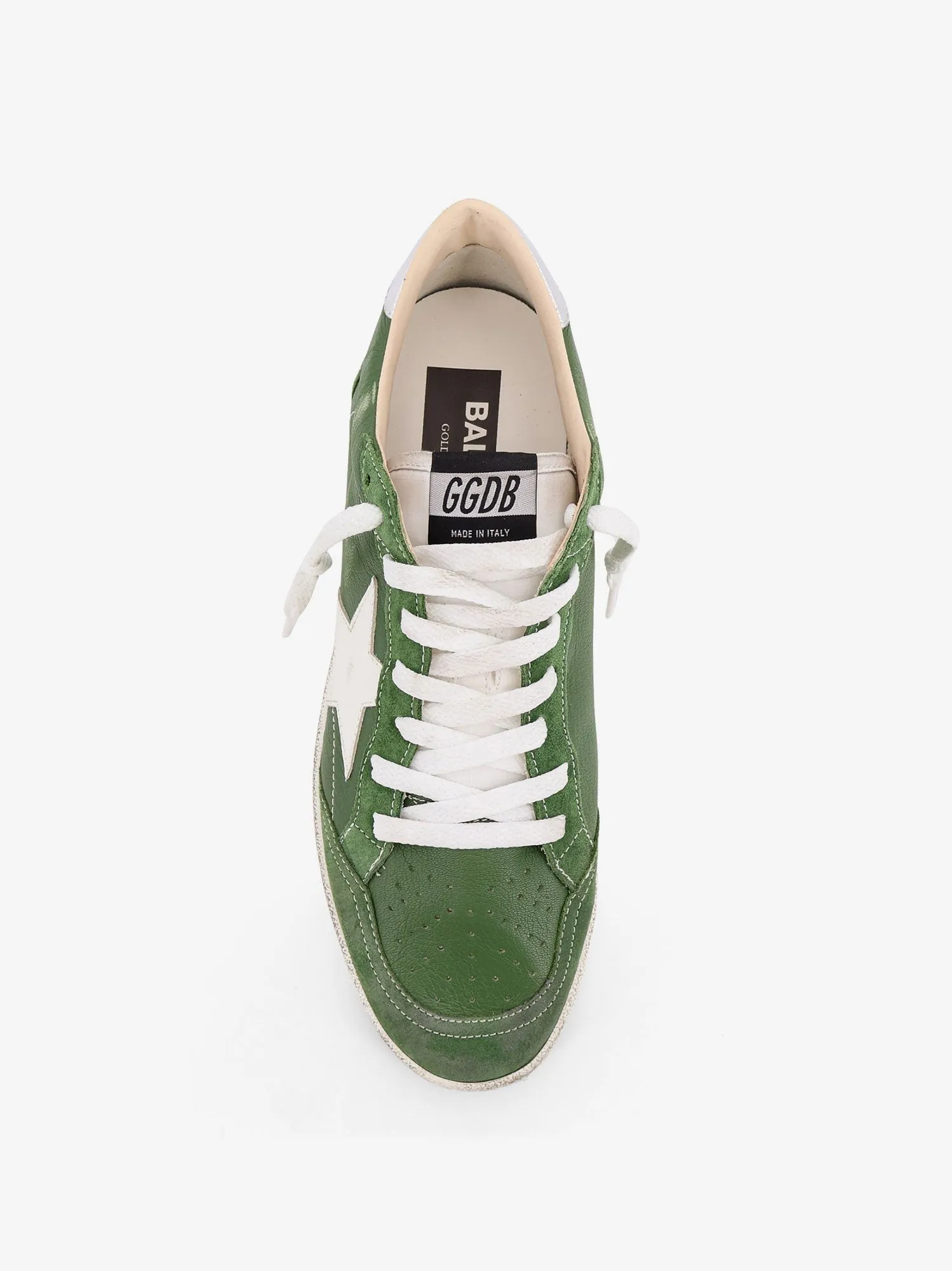 Golden Goose Deluxe Brand Ball-Star leather sneakers with embossed iconic detail sold by Siebentaschen product image thumbnail 5