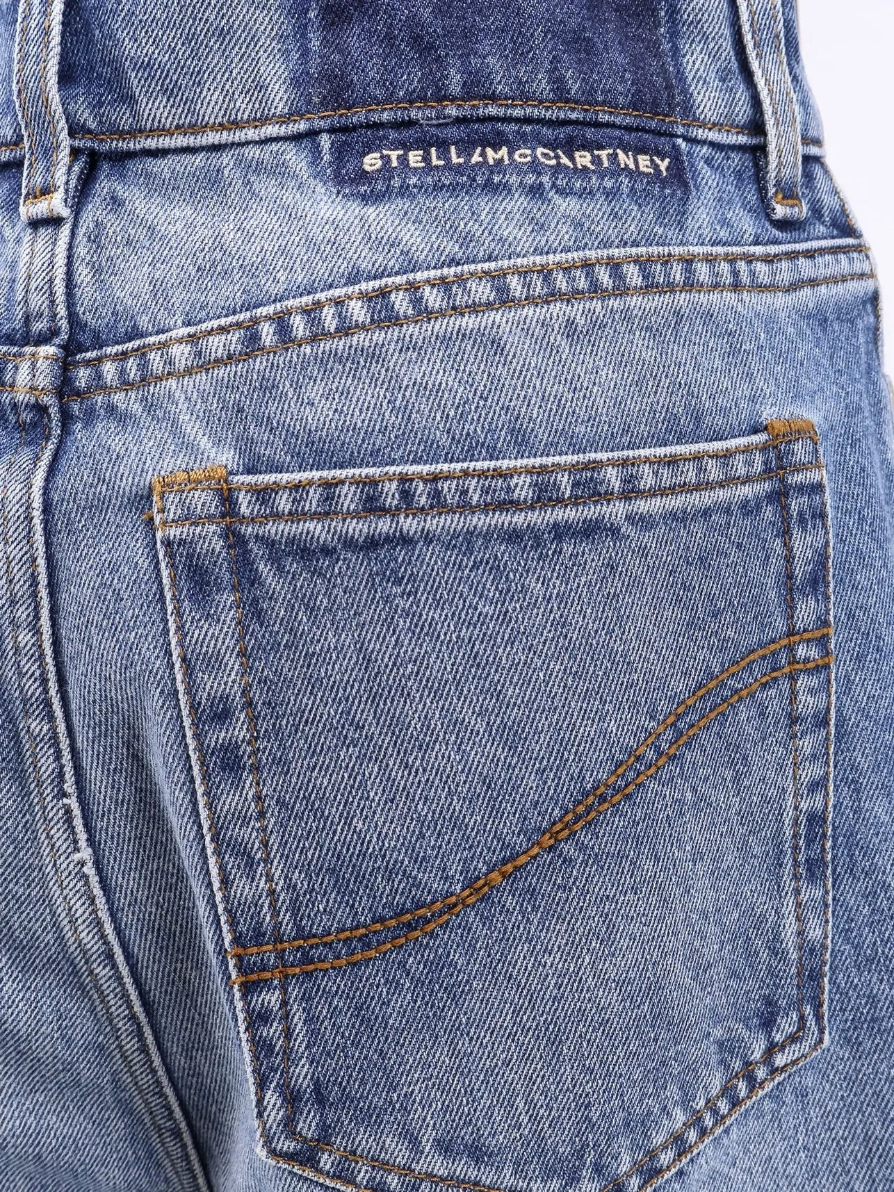 stella mccartney Vintage Blue sustainable cotton jeans sold by Siebentaschen product image thumbnail 3