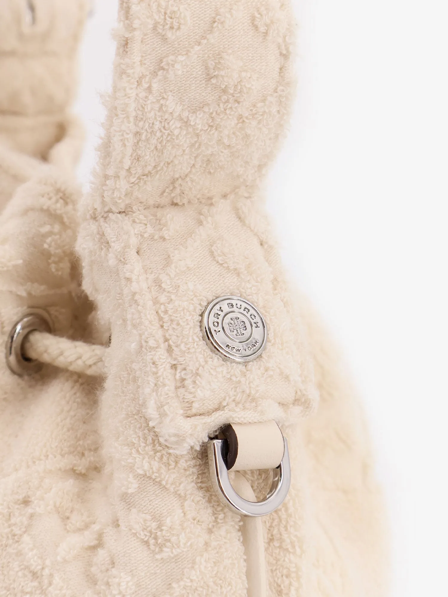 Tory Burch T Monogram Terry Mini canvas bucket bag sold by Siebentaschen product image thumbnail 5