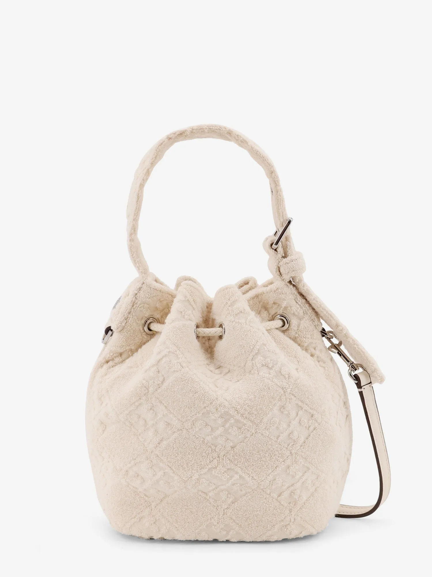 Tory Burch T Monogram Terry Mini canvas bucket bag sold by Siebentaschen product image thumbnail 2