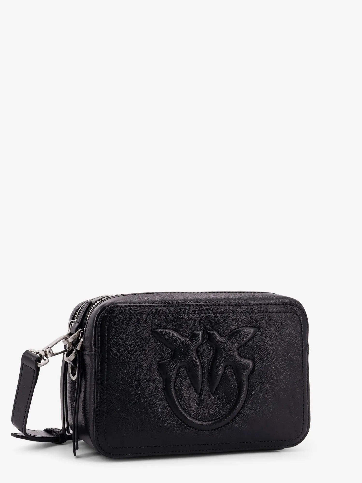 Pinko Carrie leather shoulder bag sold by Siebentaschen product image thumbnail 3