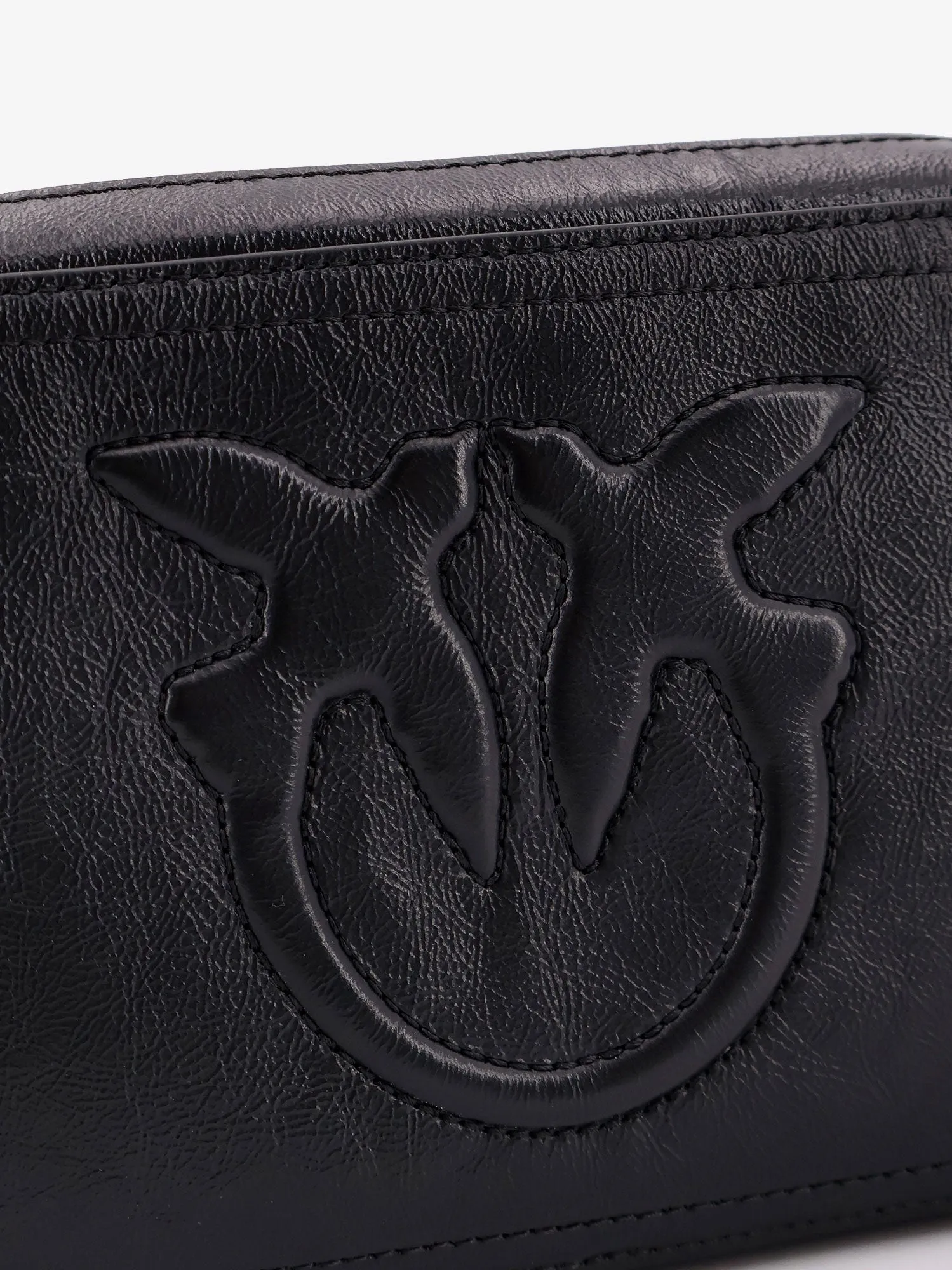 Pinko Carrie leather shoulder bag sold by Siebentaschen product image thumbnail 5