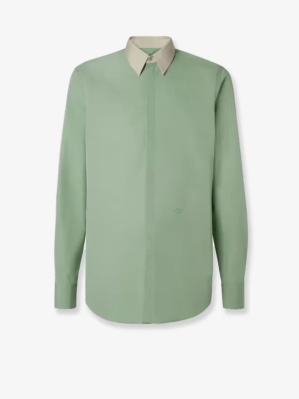 Fendi Cotton poplin shirt sold by Siebentaschen