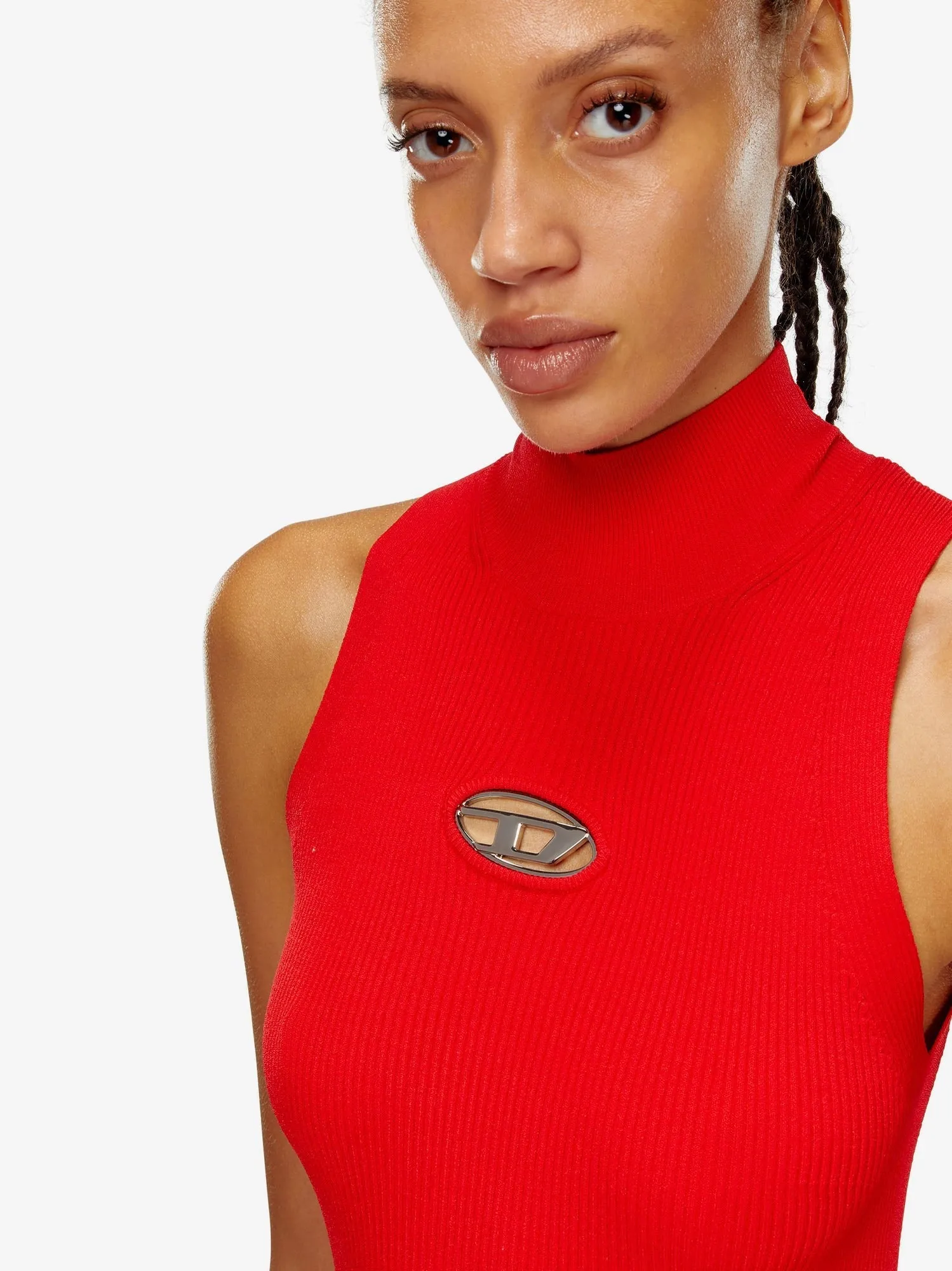 Diesel M-Onervax viscose blend short dress sold by Siebentaschen product image thumbnail 4