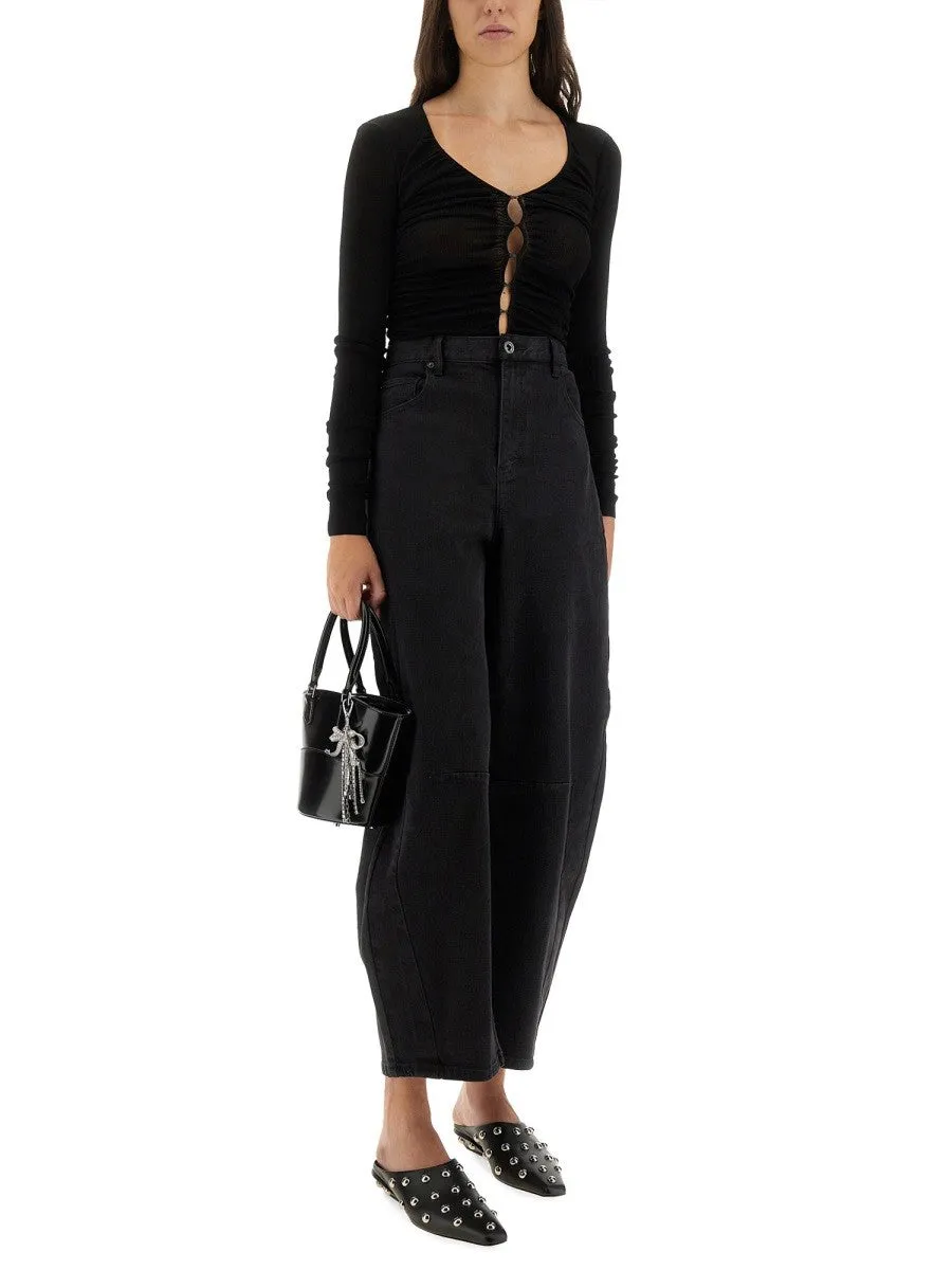 SELF-PORTRAIT VISCOSE KNIT TOP sold by Siebentaschen product image thumbnail 4