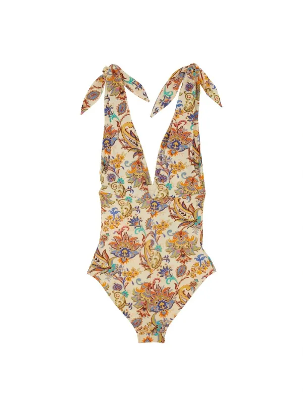 Etro PRINTED ONE-PIECE SWIMSUIT made by Etro