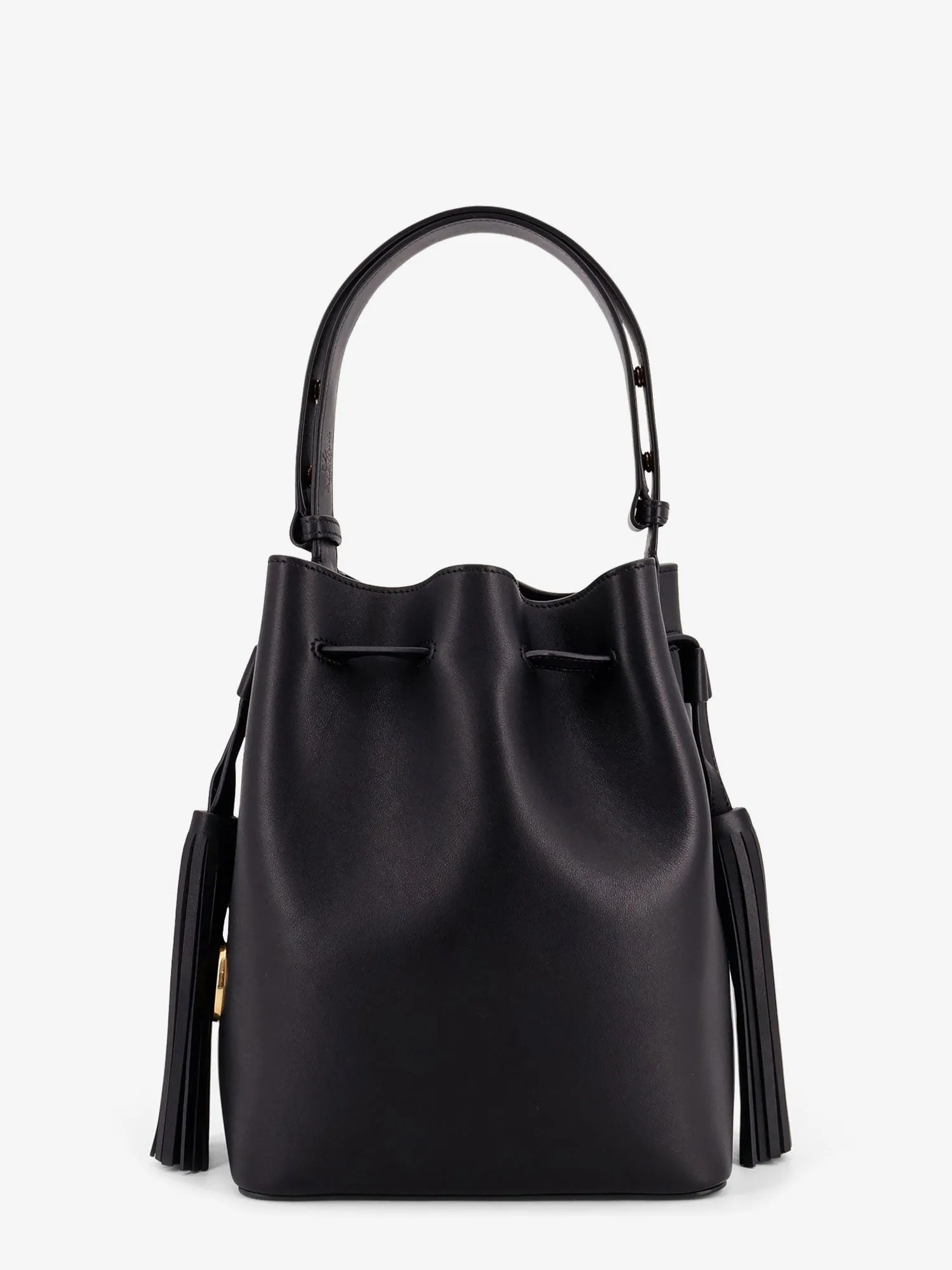 Valentino Garavani So Seau leather bucket bag with meatl Vlogo sold by Siebentaschen product image thumbnail 2