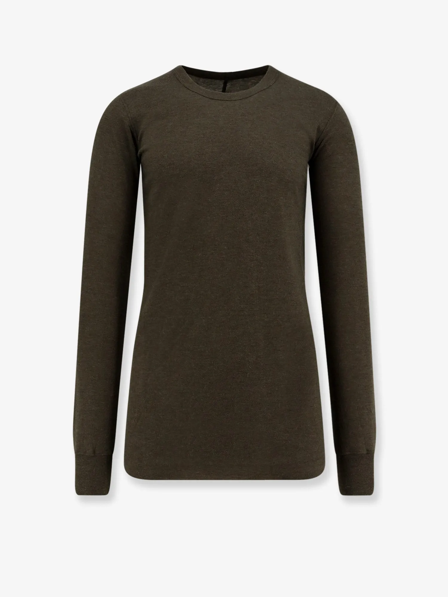 RICK OWENS Basic LS T viscose blend T-shirt sold by Siebentaschen