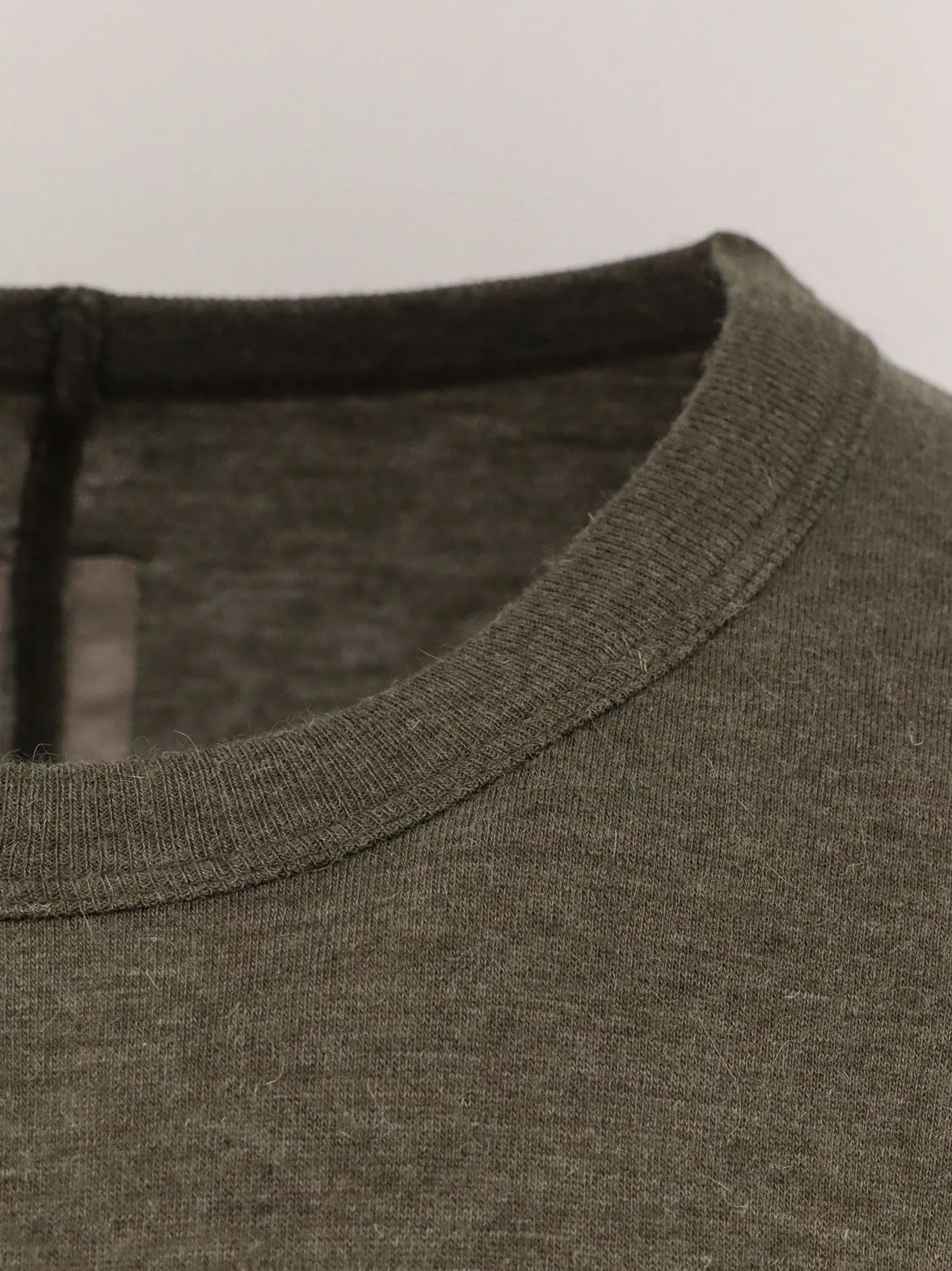 RICK OWENS Basic LS T viscose blend T-shirt sold by Siebentaschen product image thumbnail 3