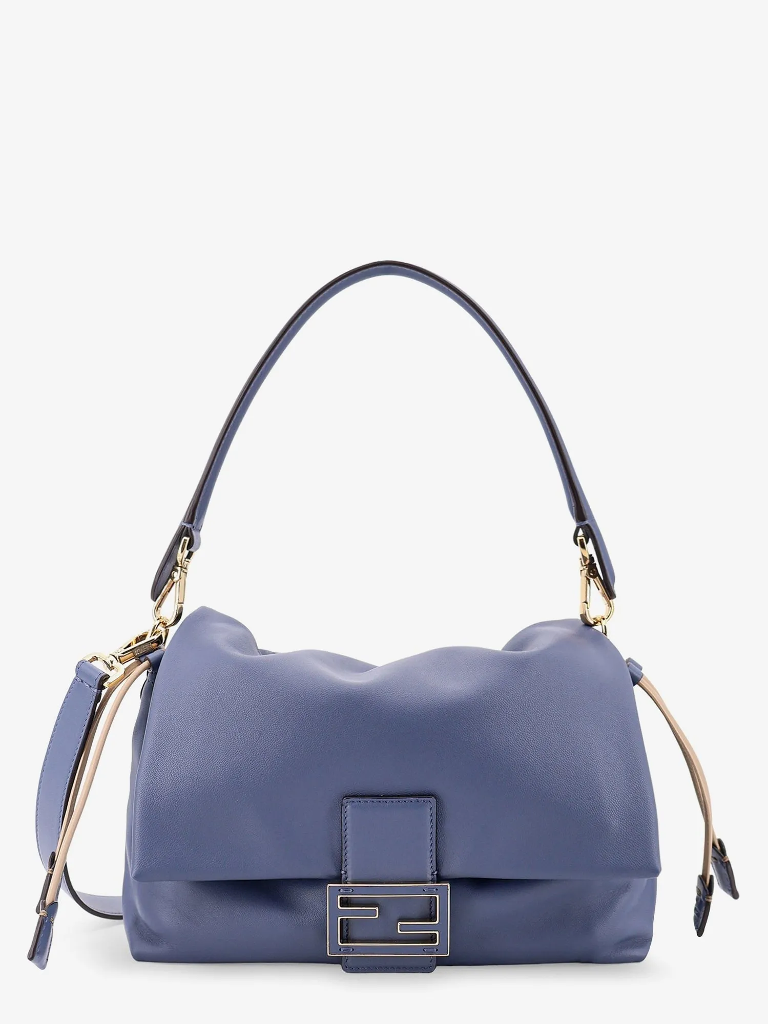 Fendi Mamma Baguette Small leather crossbody bag sold by Siebentaschen