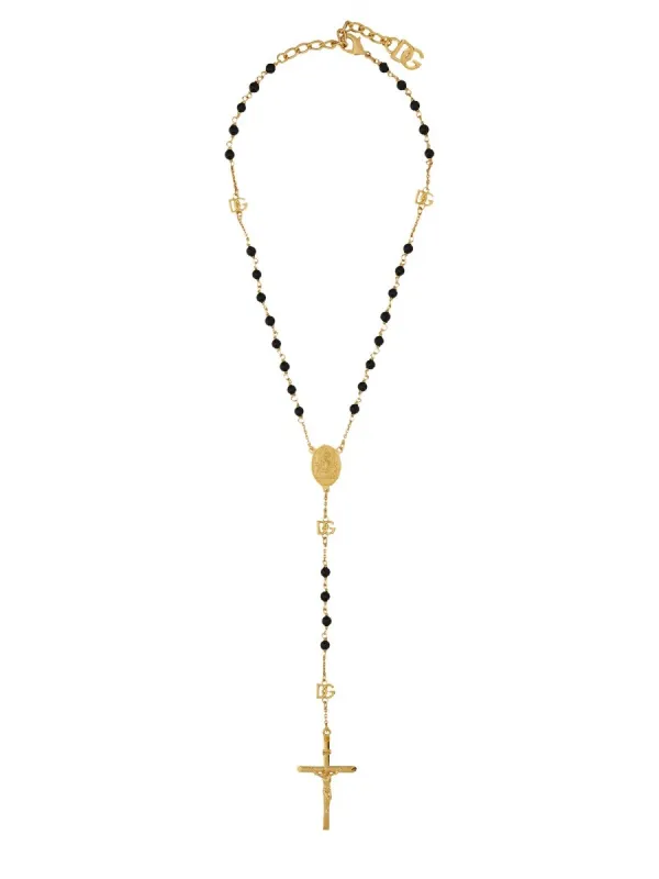 Dolce & Gabbana ROSARY STYLE NECKLACE sold by Siebentaschen