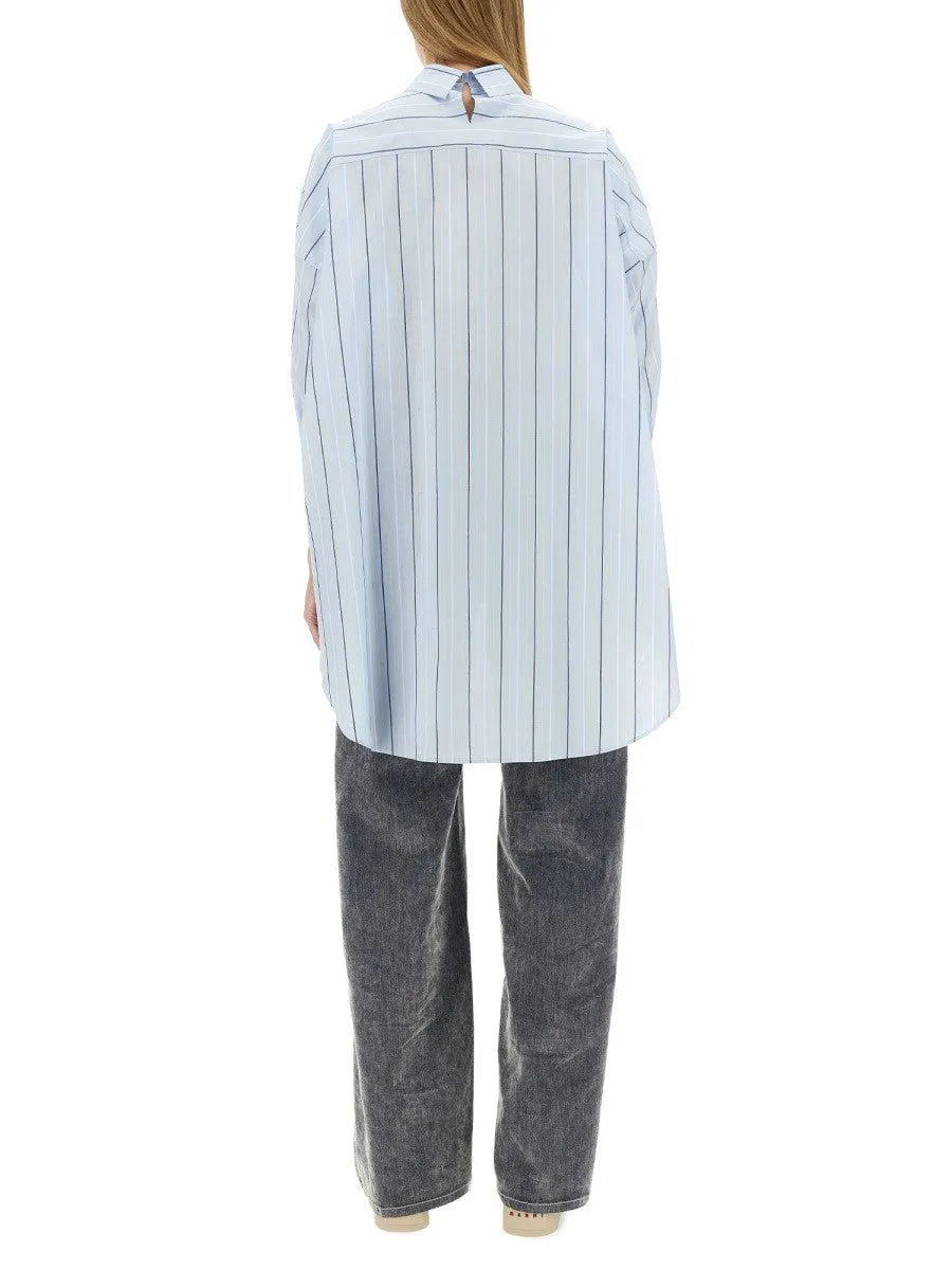 Marni ASYMMETRICAL STRIPED SHIRT sold by Siebentaschen product image thumbnail 3