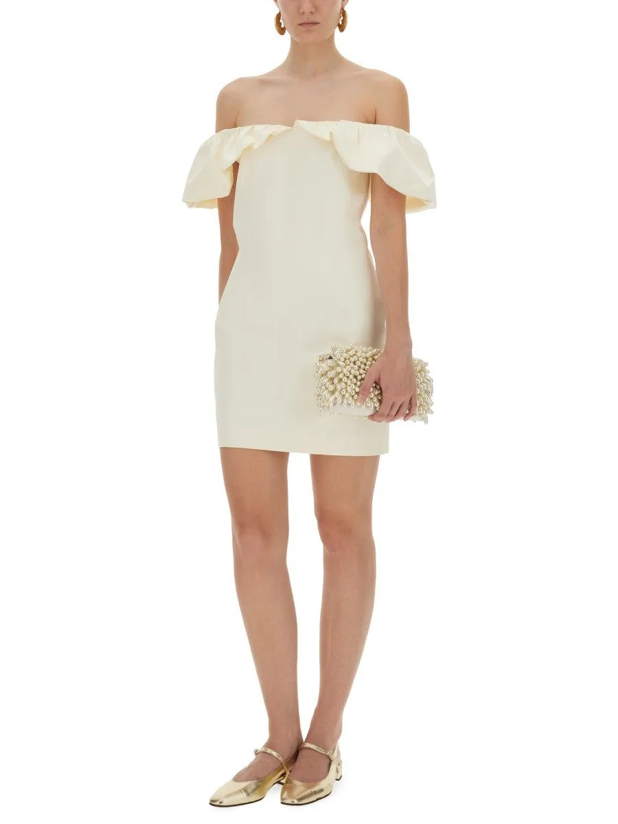 ROTATE BIRGER CHRISTENSEN MINI DRESS WITH BARE SHOULDERS sold by Siebentaschen product image thumbnail 2