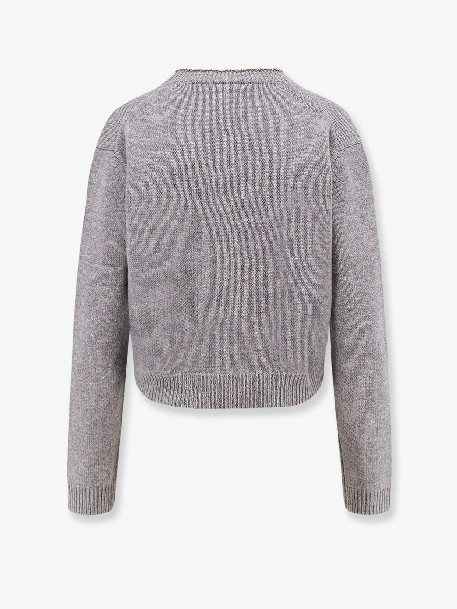 Semicouture Wool and cashmere cardigan with rhinestones sold by Siebentaschen product image thumbnail 2