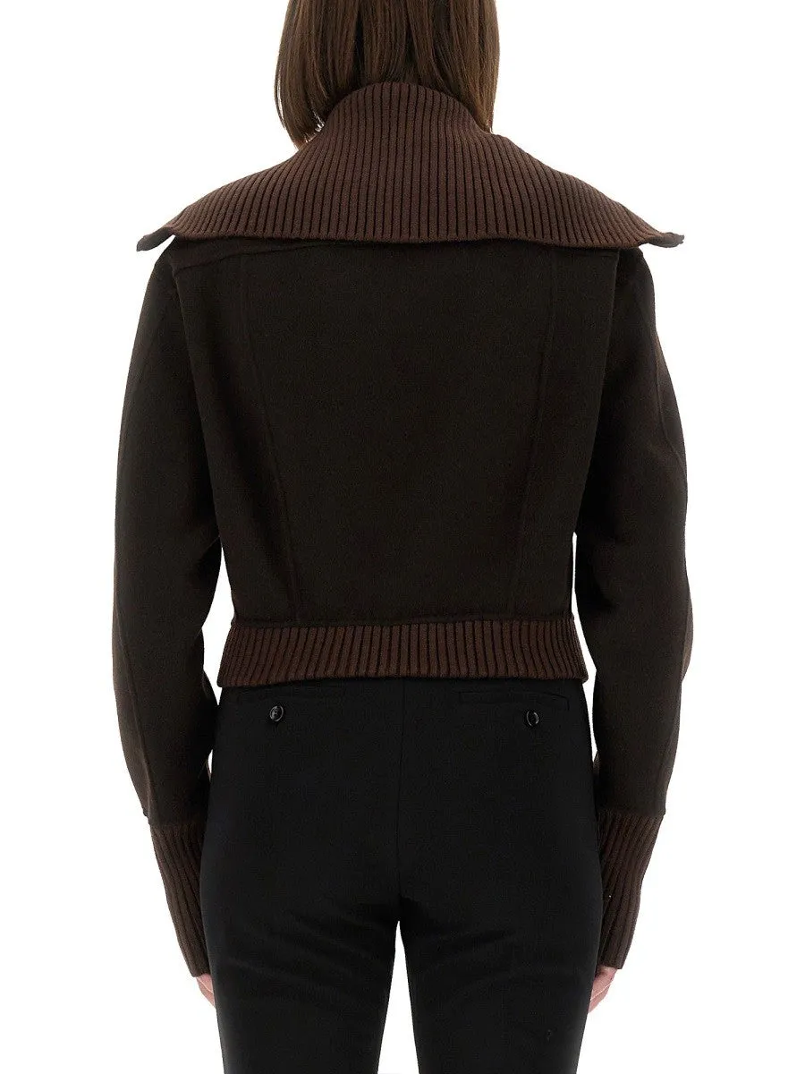 Victoria Beckham ZIPPERED WOOL JACKET sold by Siebentaschen product image thumbnail 3