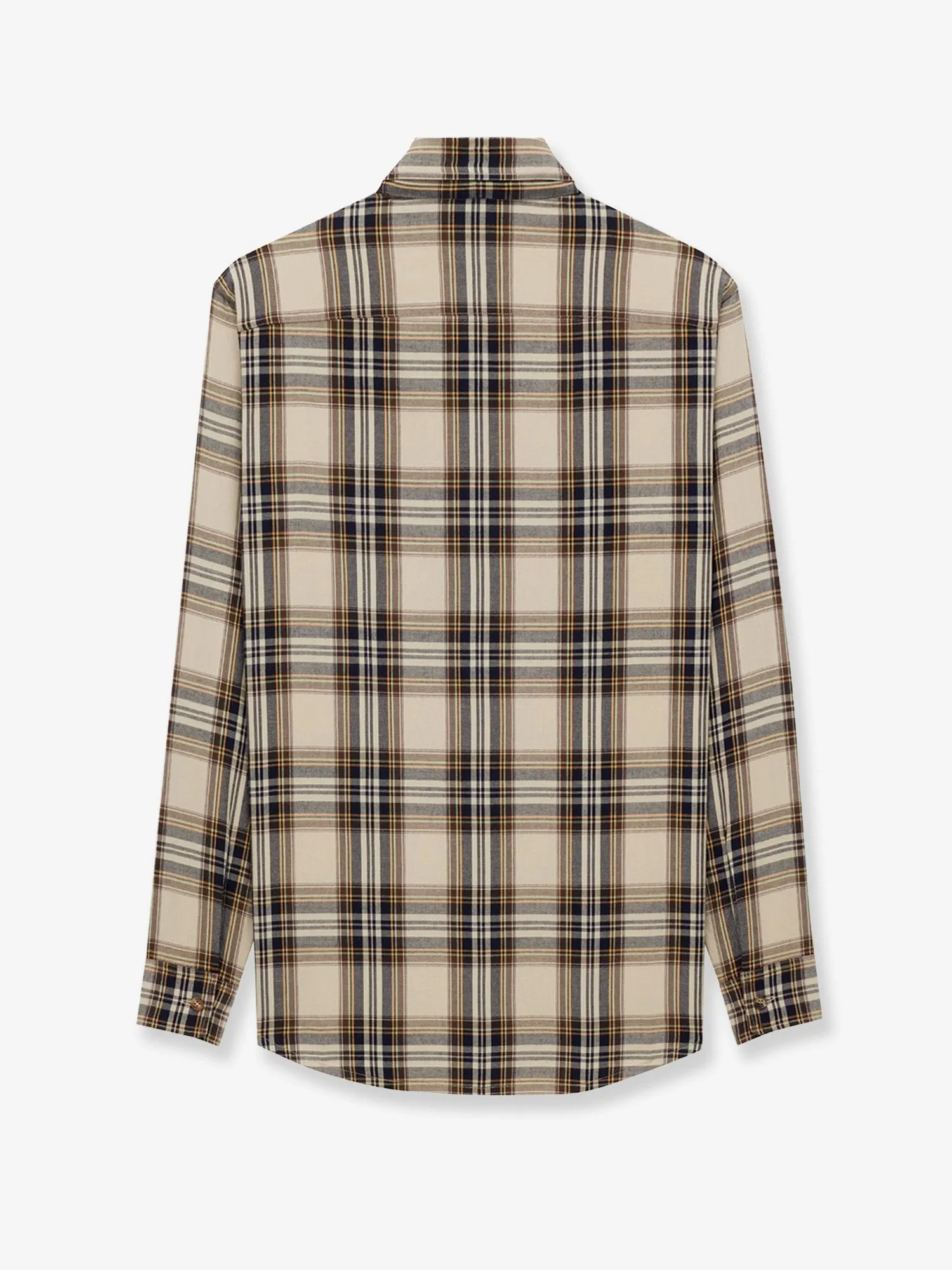 Saint Laurent Cotton tartan lavallière shirt sold by Siebentaschen product image thumbnail 2