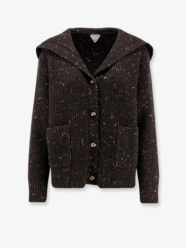 Bottega Veneta Ribbed wool cardigan sold by Siebentaschen