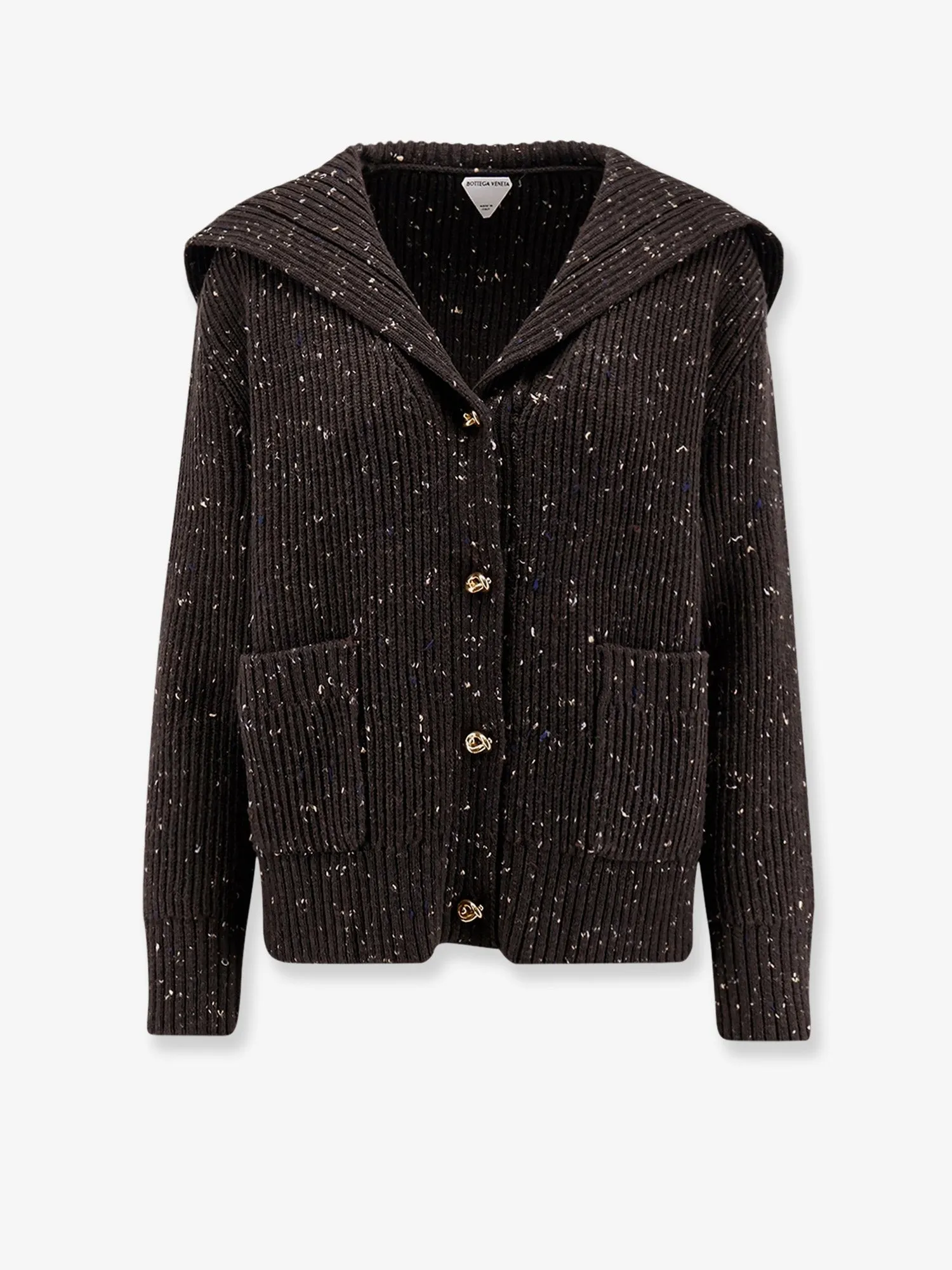 Bottega Veneta Ribbed wool cardigan sold by Siebentaschen