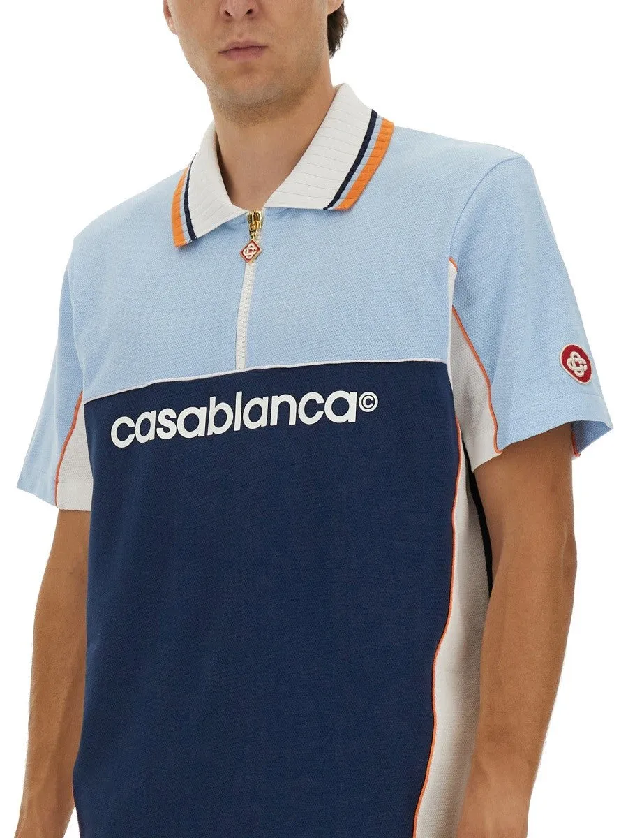 CASABLANCA OVERSIZE FIT POLO SHIRT sold by Siebentaschen product image thumbnail 2
