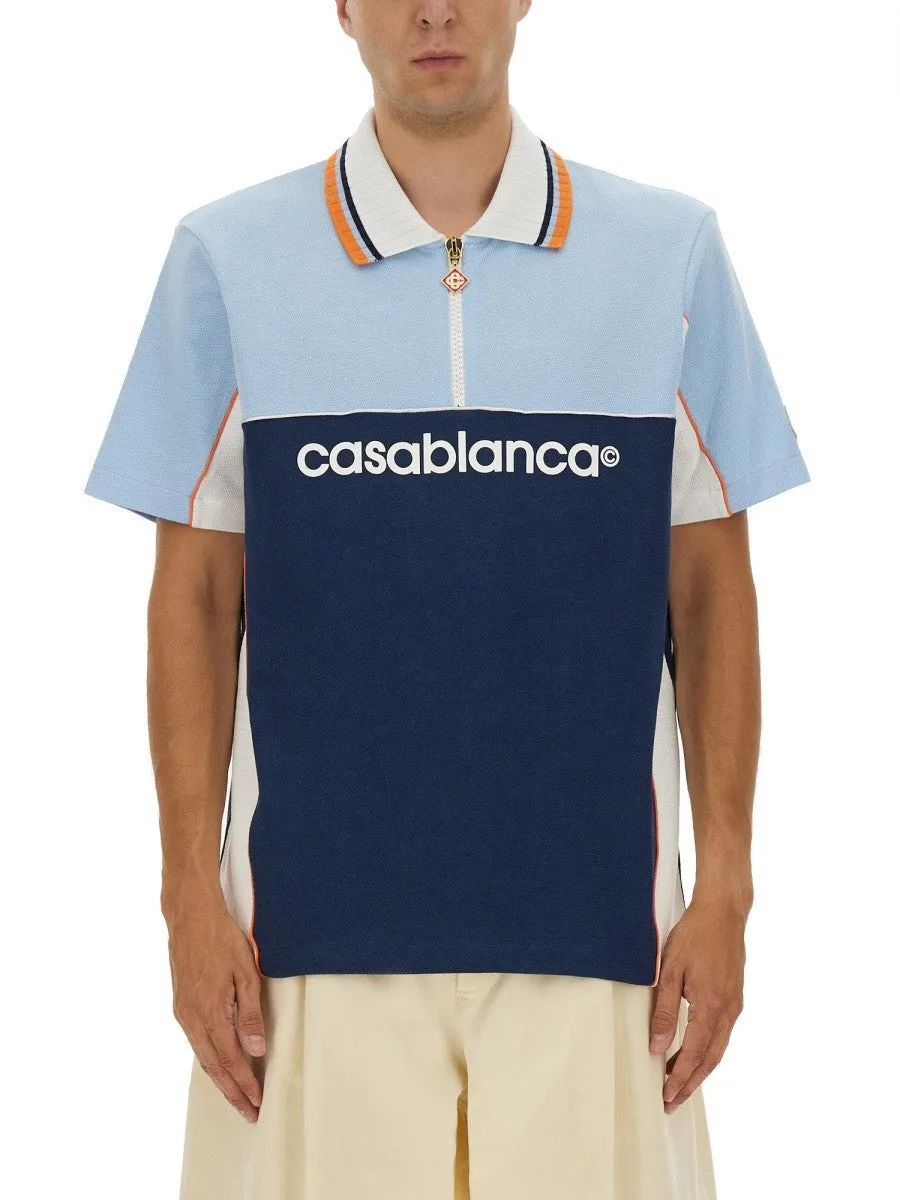 CASABLANCA OVERSIZE FIT POLO SHIRT sold by Siebentaschen product image thumbnail 3