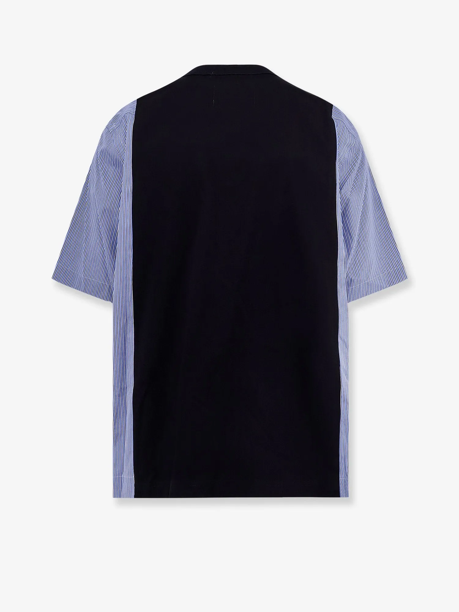 SACAI Cotton jersey T-shirt with popeline inserts sold by Siebentaschen product image thumbnail 2