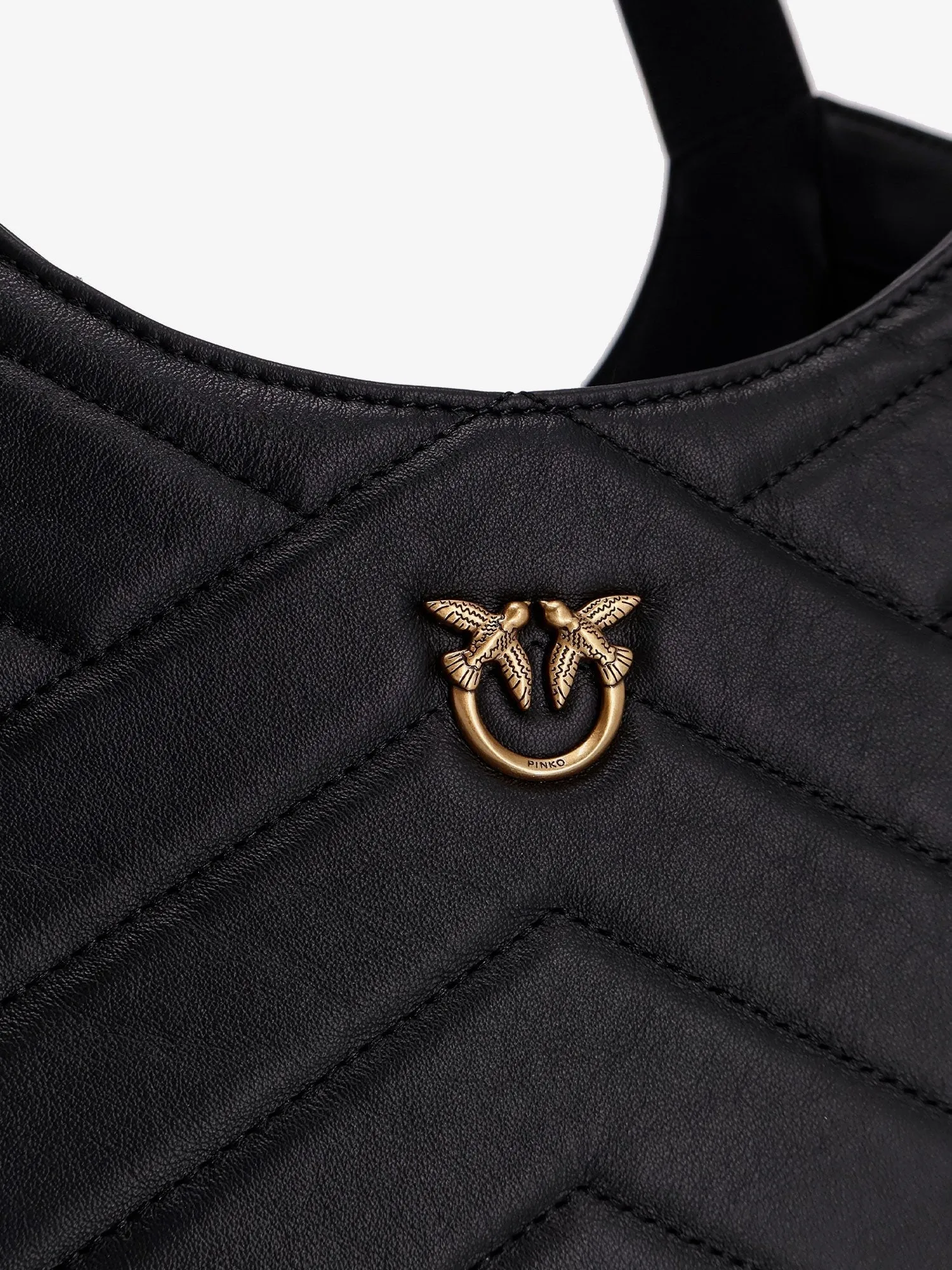 Pinko Quilted leather shoulder bag sold by Siebentaschen product image thumbnail 5