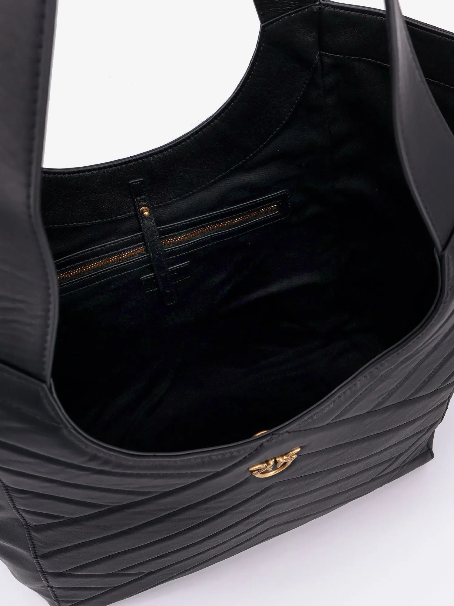 Pinko Quilted leather shoulder bag sold by Siebentaschen product image thumbnail 4