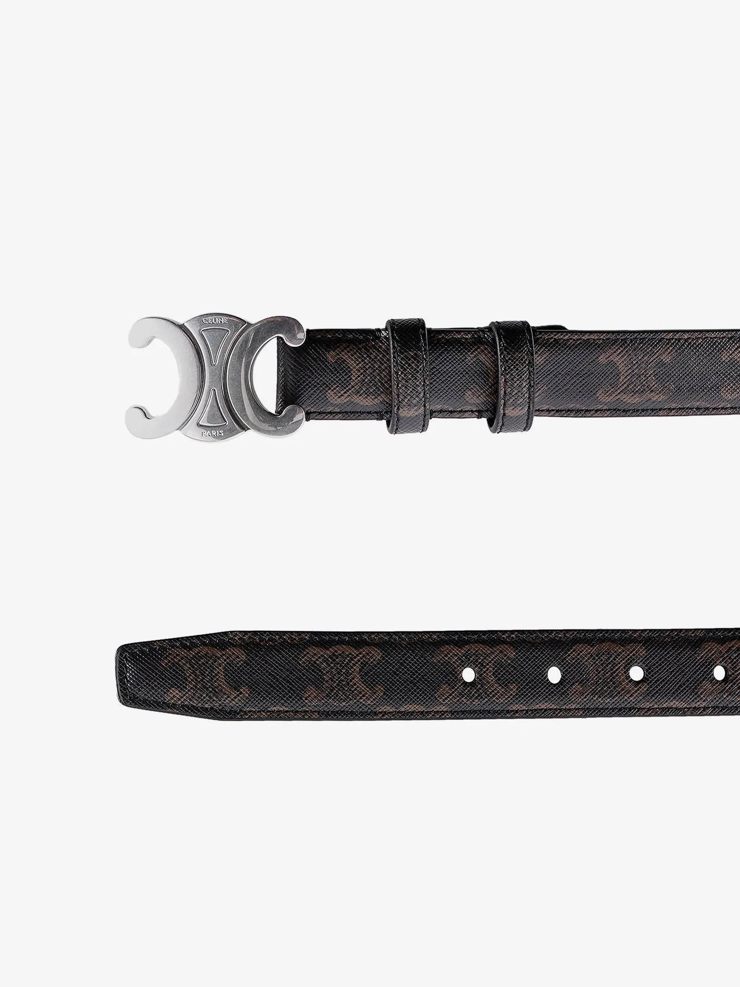 Celine Coated Triomphe canvas belt sold by Siebentaschen product image thumbnail 2
