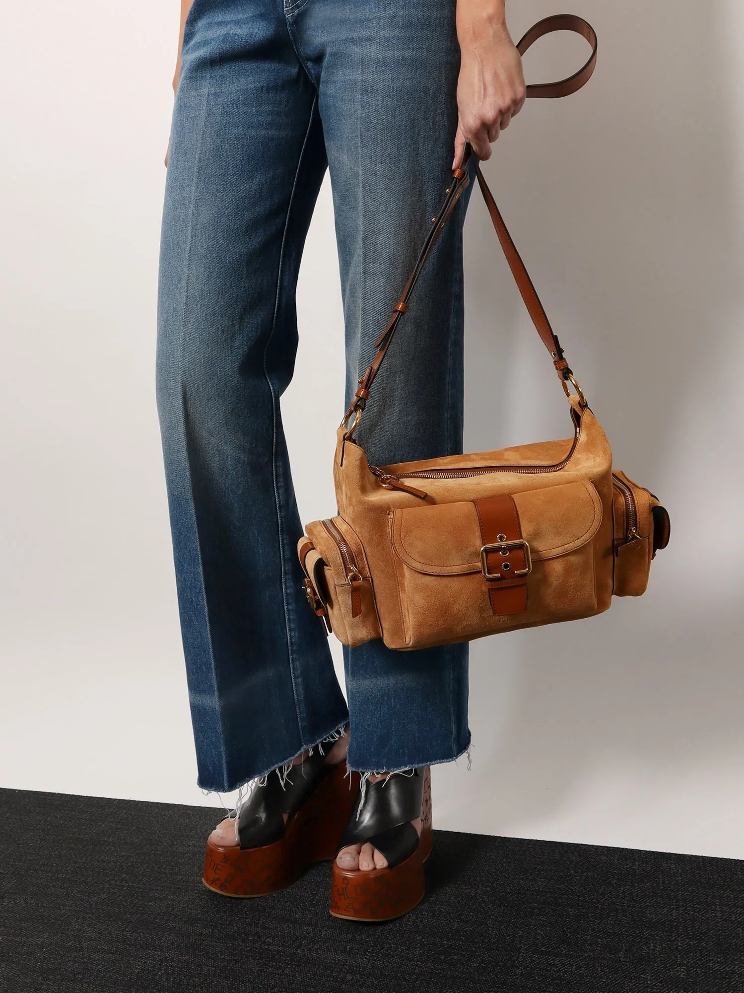 CHLOE' Camera bag suede shoulder bag sold by Siebentaschen product image thumbnail 2