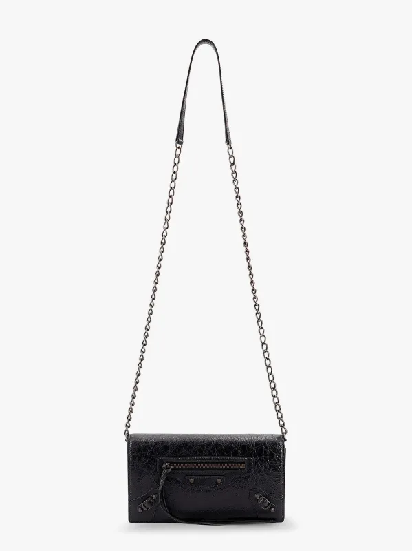 Balenciaga Le city wallet leather shoulder bag sold by Siebentaschen