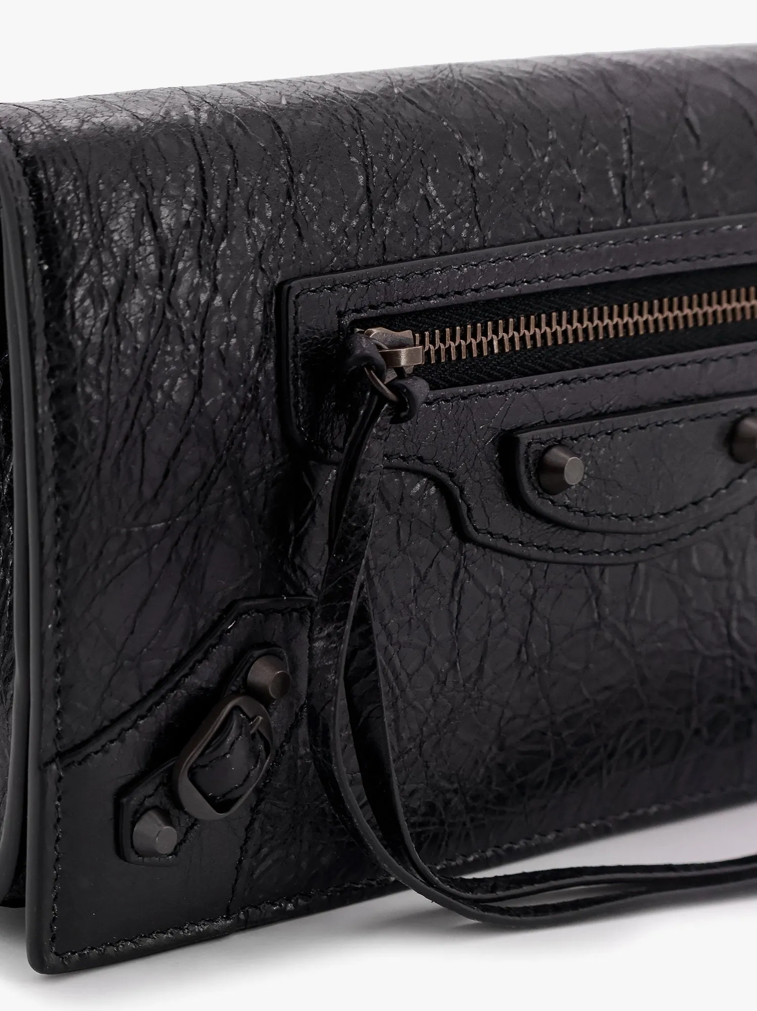Balenciaga Le city wallet leather shoulder bag sold by Siebentaschen product image thumbnail 5