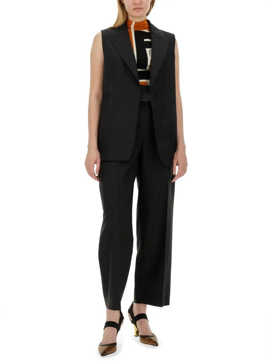 Fendi PANTS WITH ASYMMETRICAL WAIST sold by Siebentaschen product image thumbnail 2