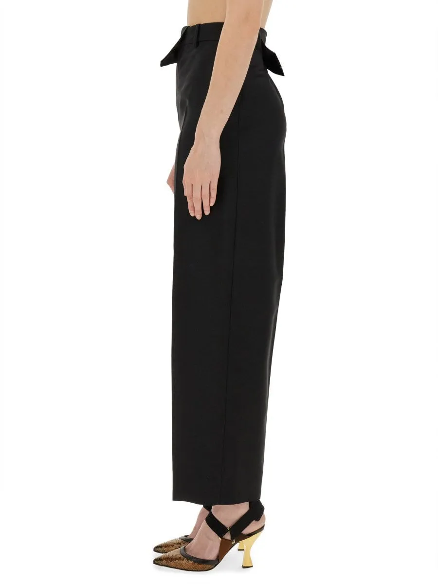 Fendi PANTS WITH ASYMMETRICAL WAIST sold by Siebentaschen product image thumbnail 4