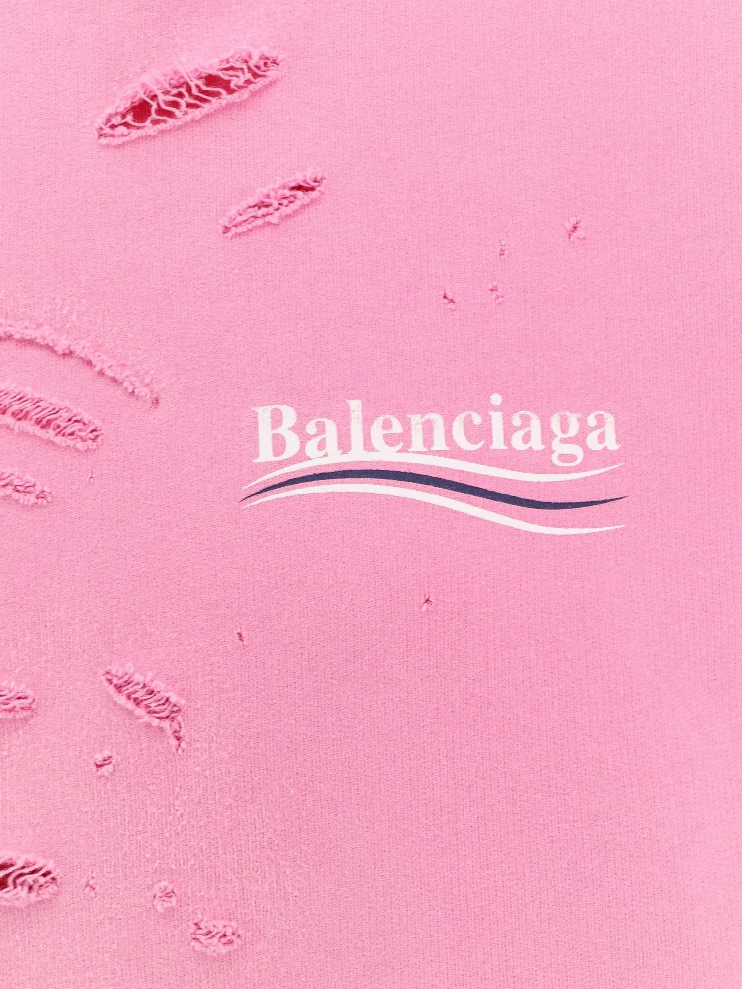 Balenciaga Destroyed finish cotton sweatshirt sold by Siebentaschen product image thumbnail 4