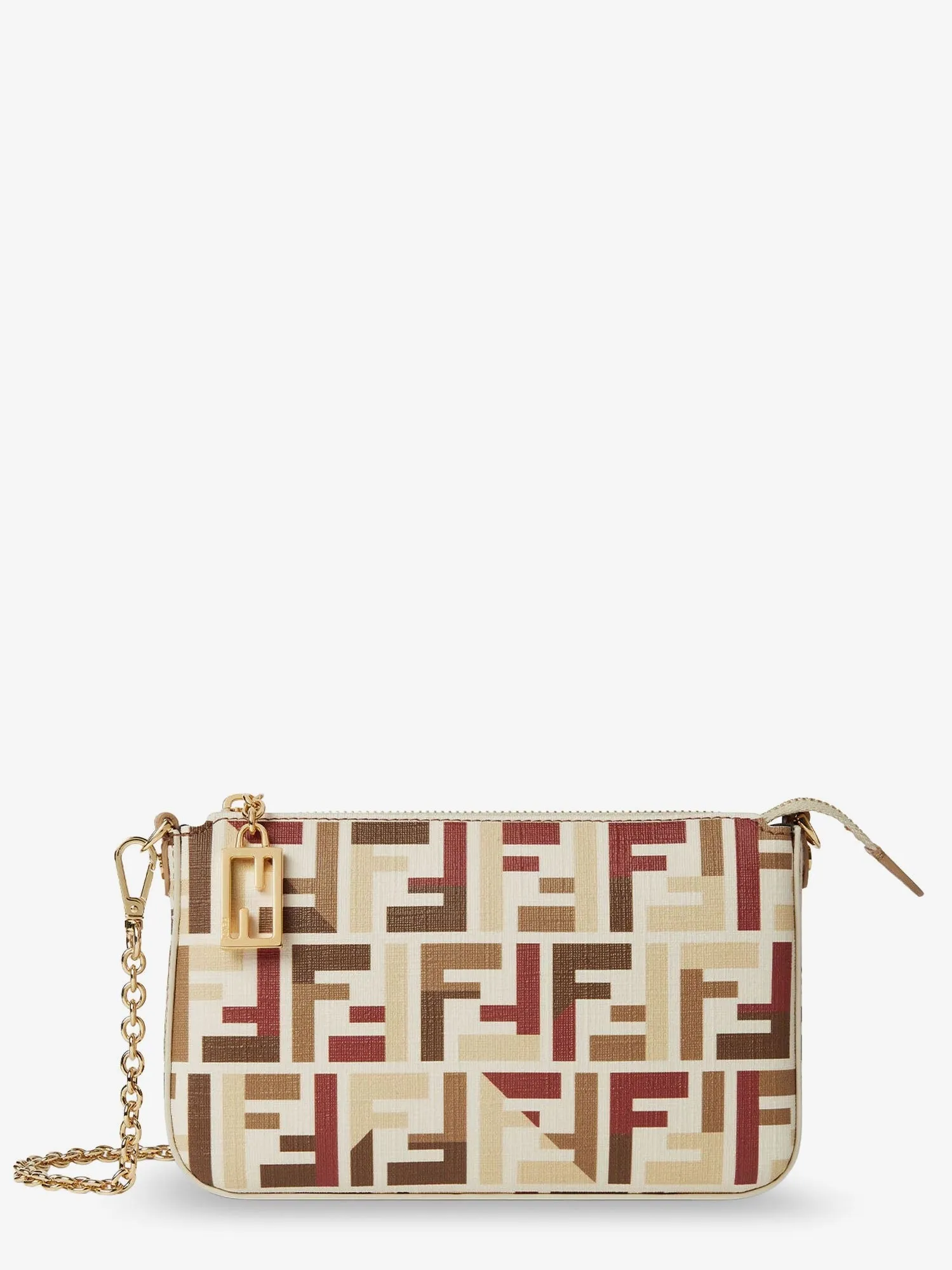 Fendi FF Fabric Pouch Baguette sold by Siebentaschen