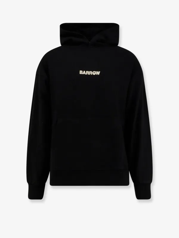 Barrow Hooded cotton sweatshirt sold by Siebentaschen
