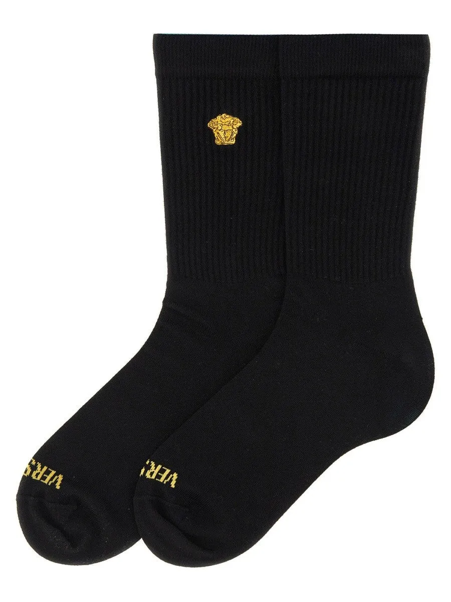 Versace SOCKS WITH LOGO sold by Siebentaschen product image thumbnail 2