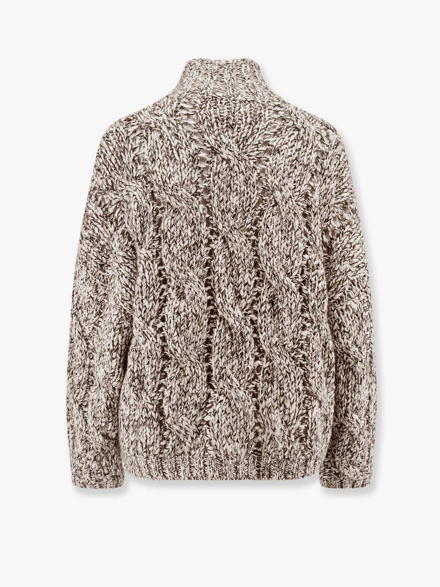 Brunello Cucinelli Wool and cashmere turtleneck sweater with sequins sold by Siebentaschen product image thumbnail 2