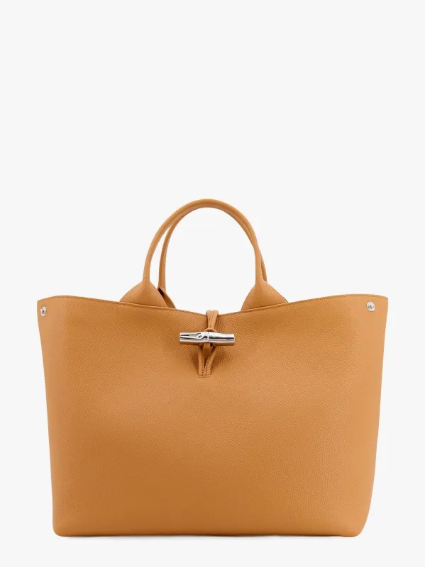 LONGCHAMP PARIS Le roseau textured leather handbag sold by Siebentaschen