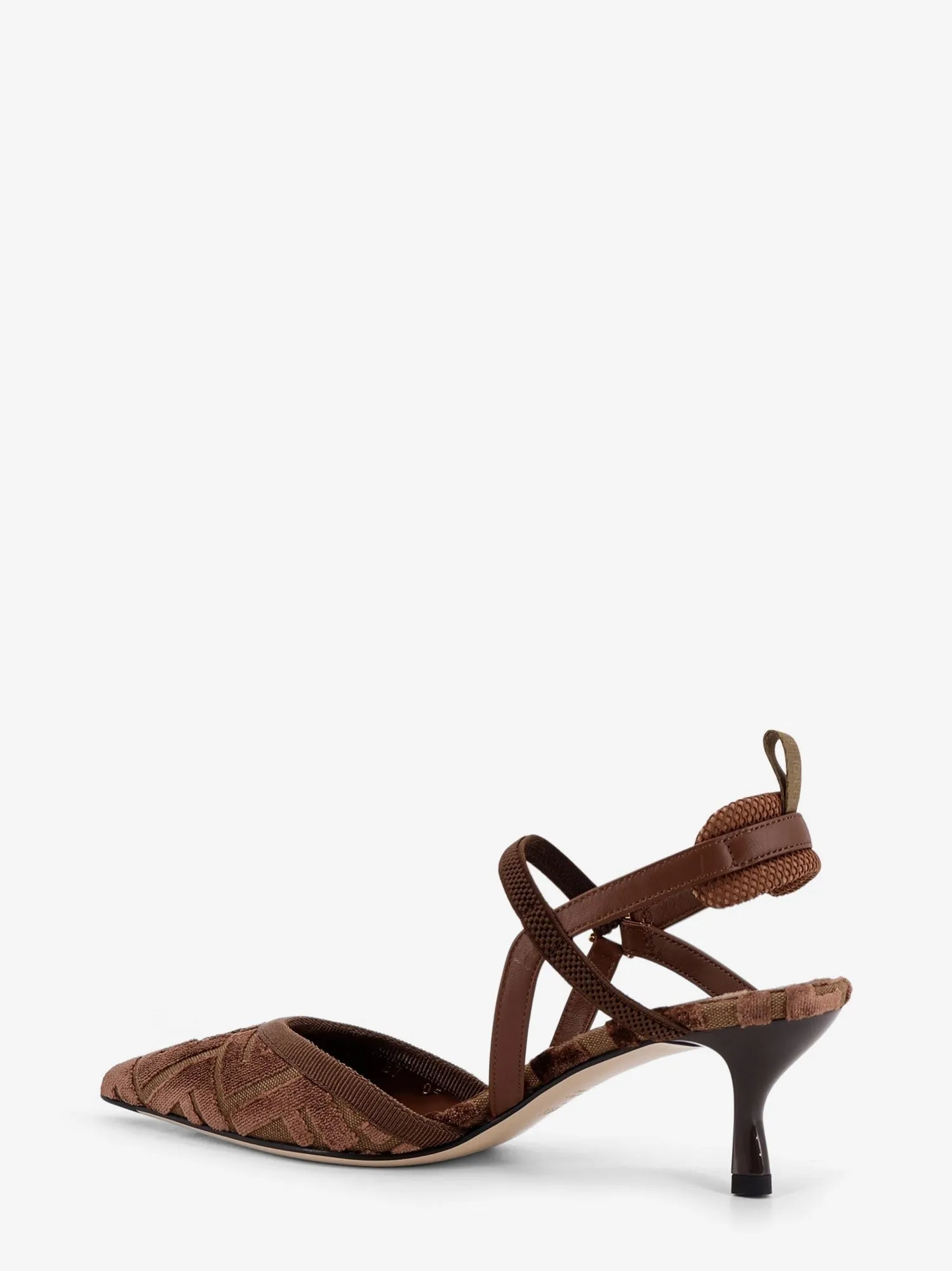 Fendi Colibrì Lite FF fabric slingback sold by Siebentaschen product image thumbnail 3