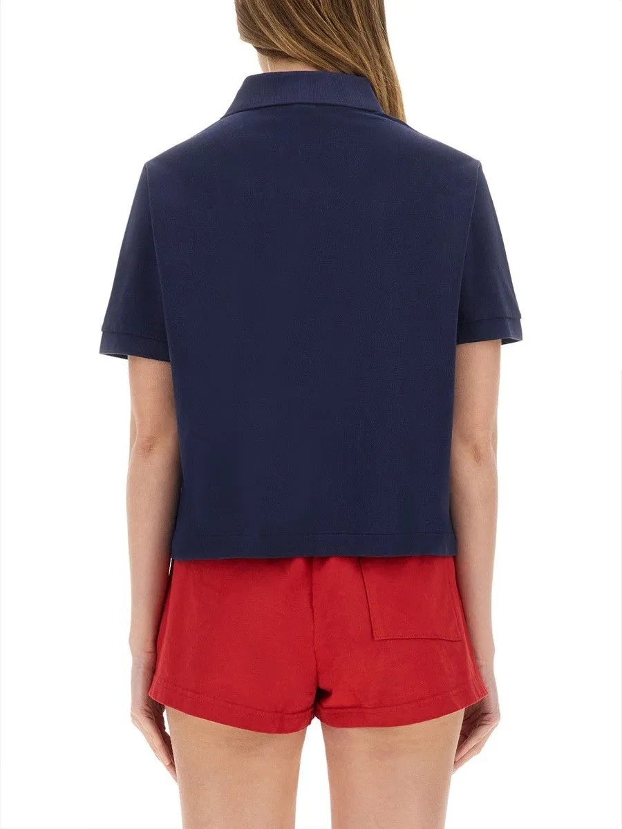 SPORTY&RICH COTTON PIQUE POLO sold by Siebentaschen product image thumbnail 3