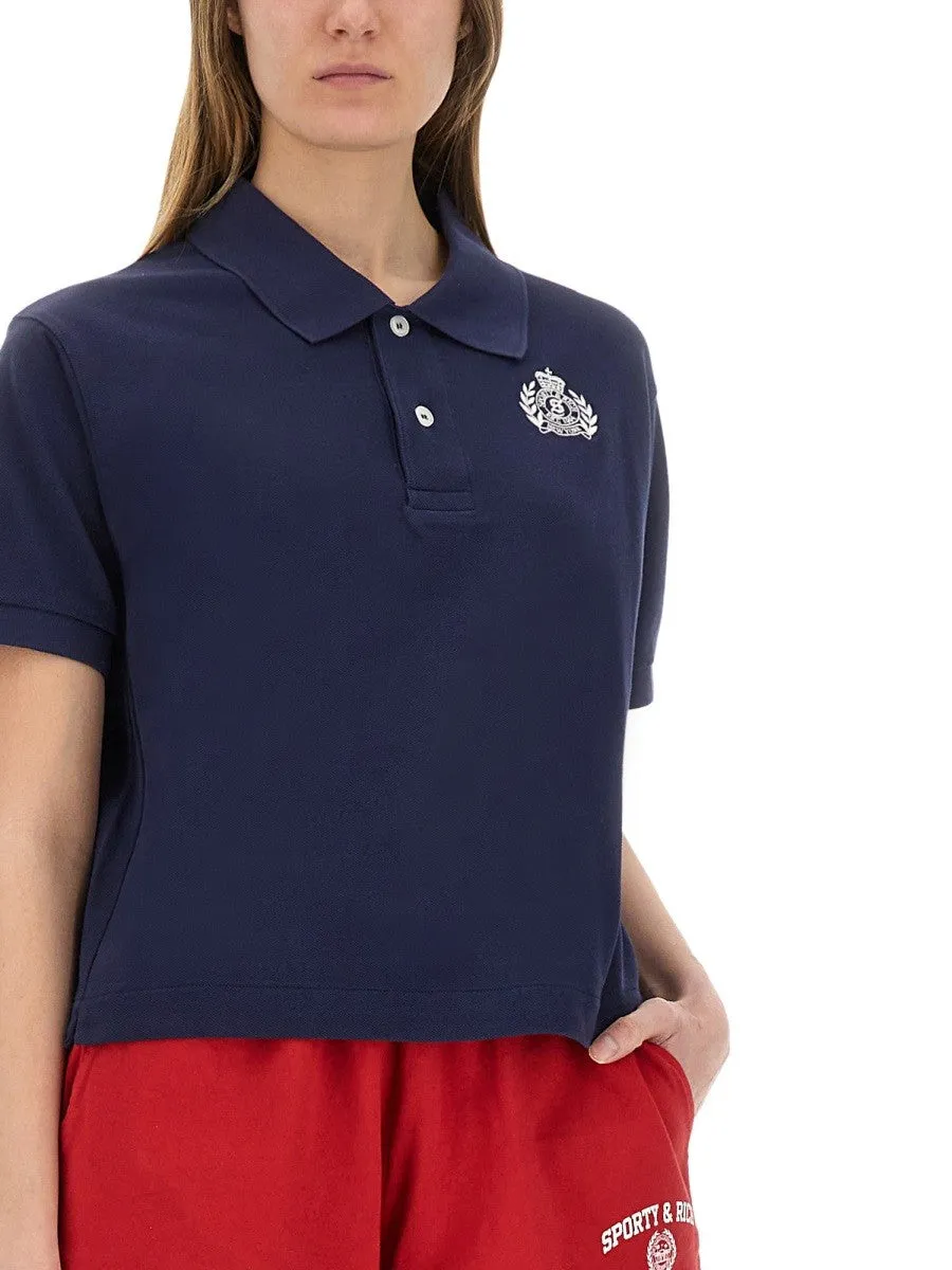 SPORTY&RICH COTTON PIQUE POLO sold by Siebentaschen product image thumbnail 4