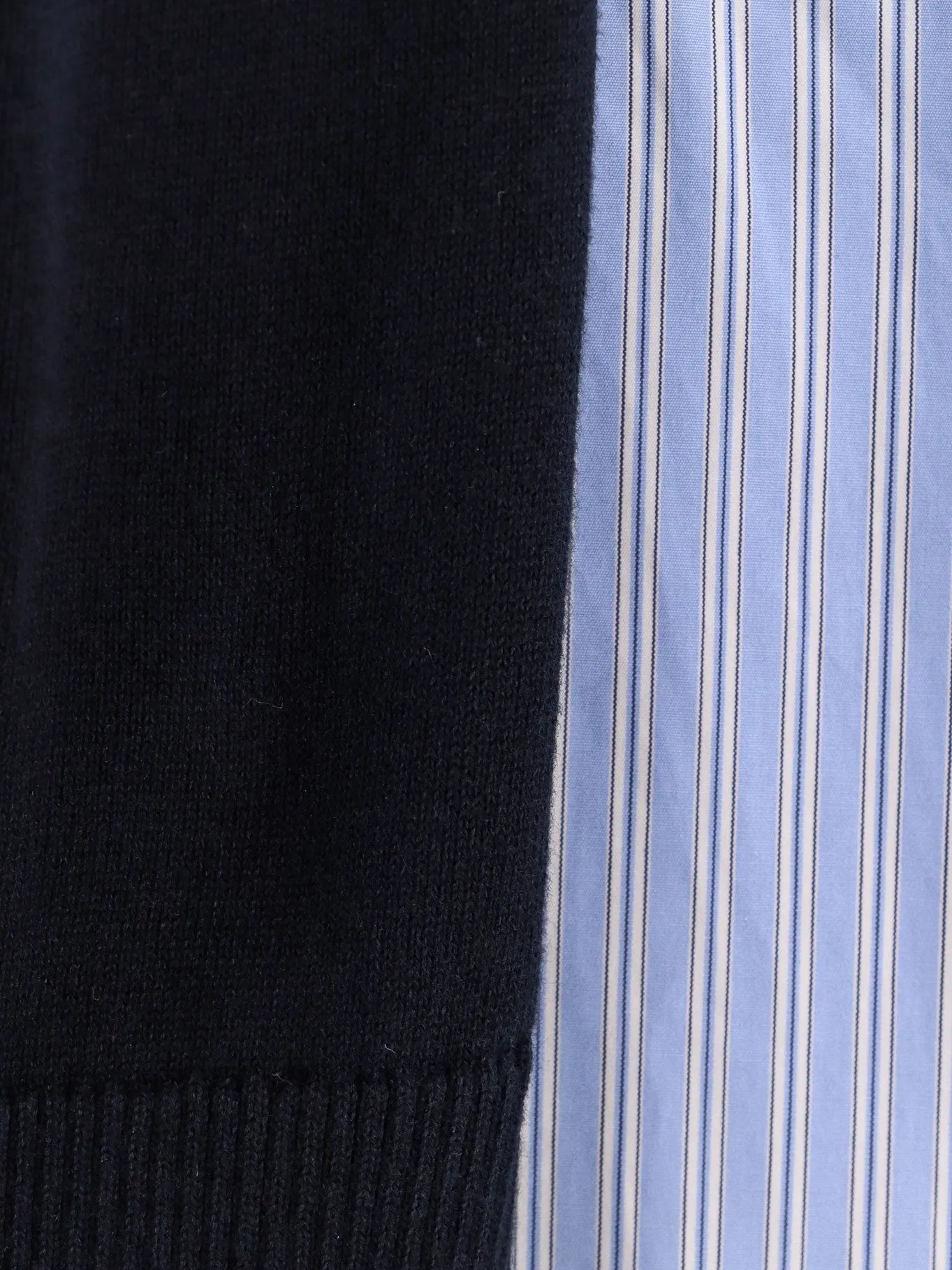 SACAI Cotton dress with fabric inserts sold by Siebentaschen product image thumbnail 3