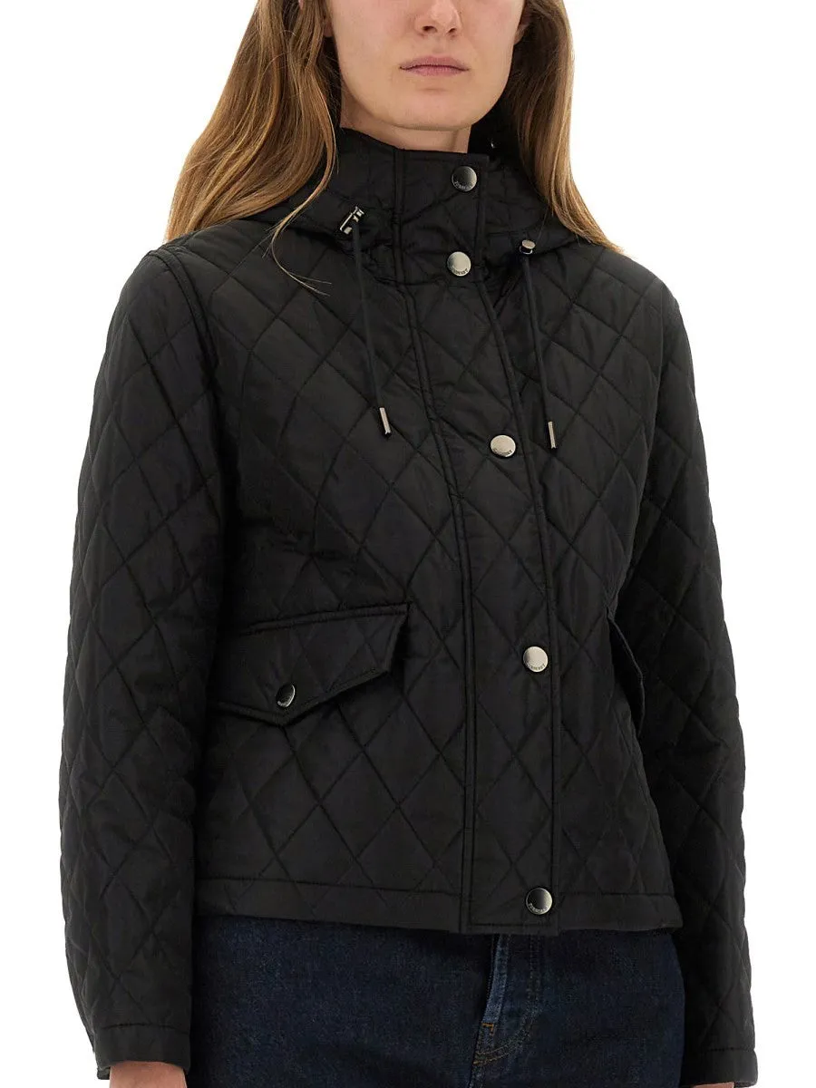 Burberry QUILTED NYLON CROPPED JACKET sold by Siebentaschen product image thumbnail 4
