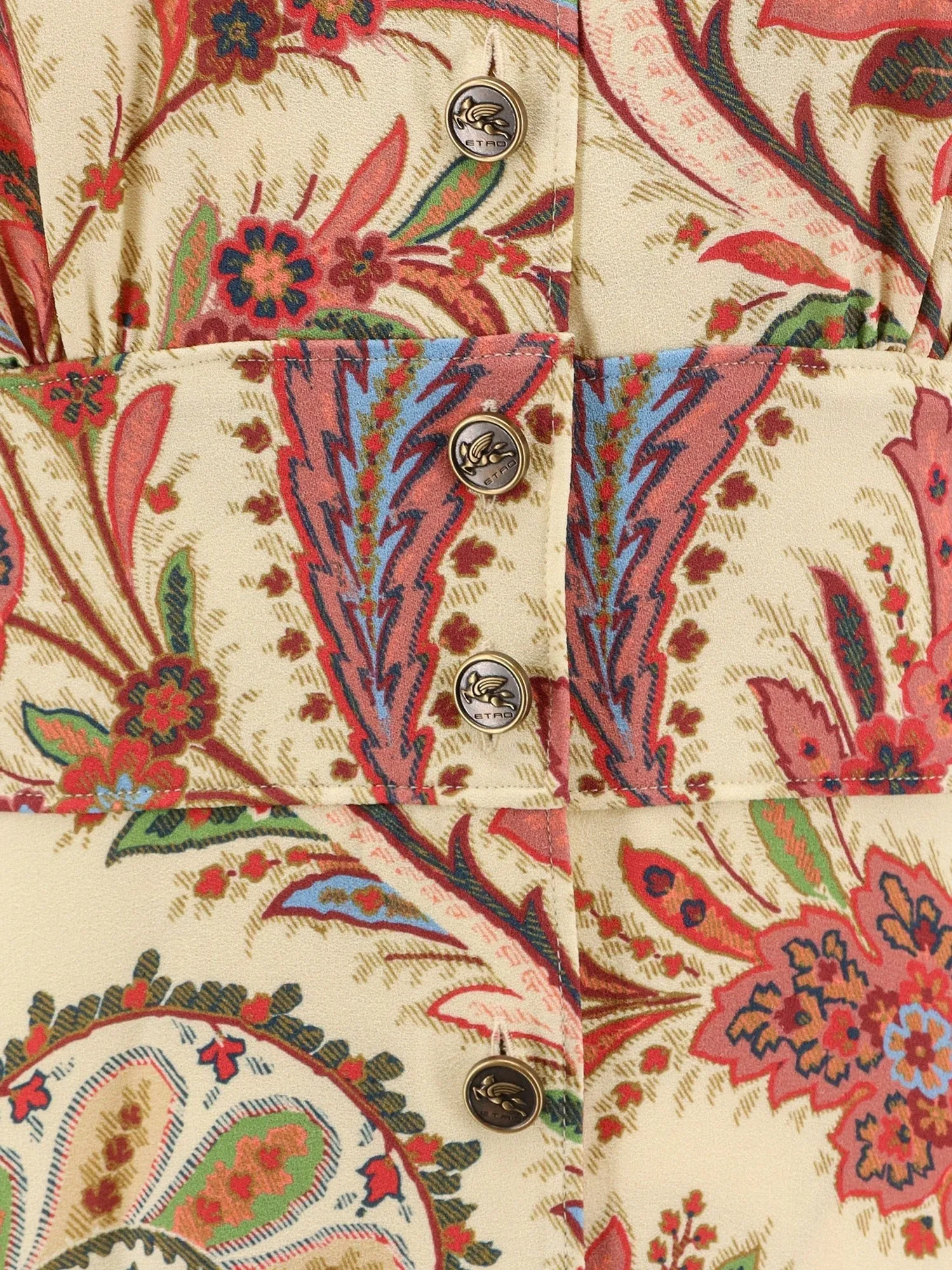 Etro Multicolor viscose chemisier/dress sold by Siebentaschen product image thumbnail 3